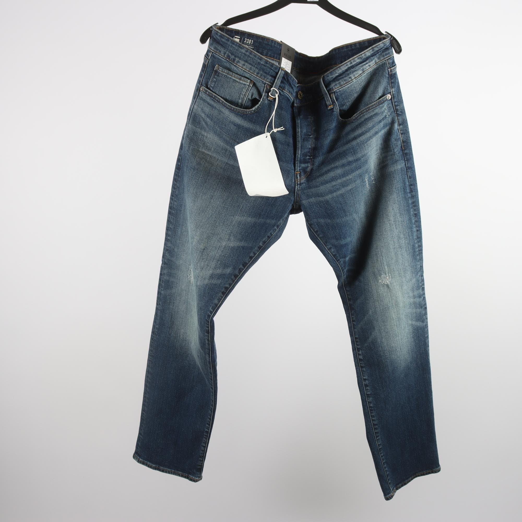 Jeans, G-Star Raw, blå, stl. W34 L32