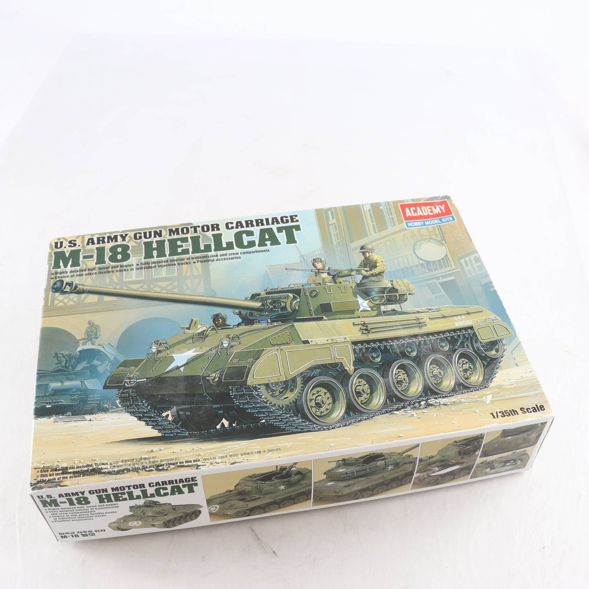 Modell, M-18 Hellcat, Academy hobby model kits.