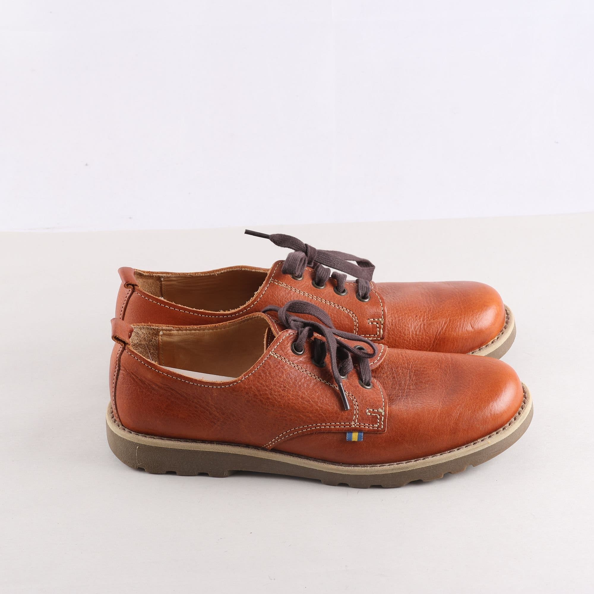Skor, Kavat, brun, skinn stl. 39