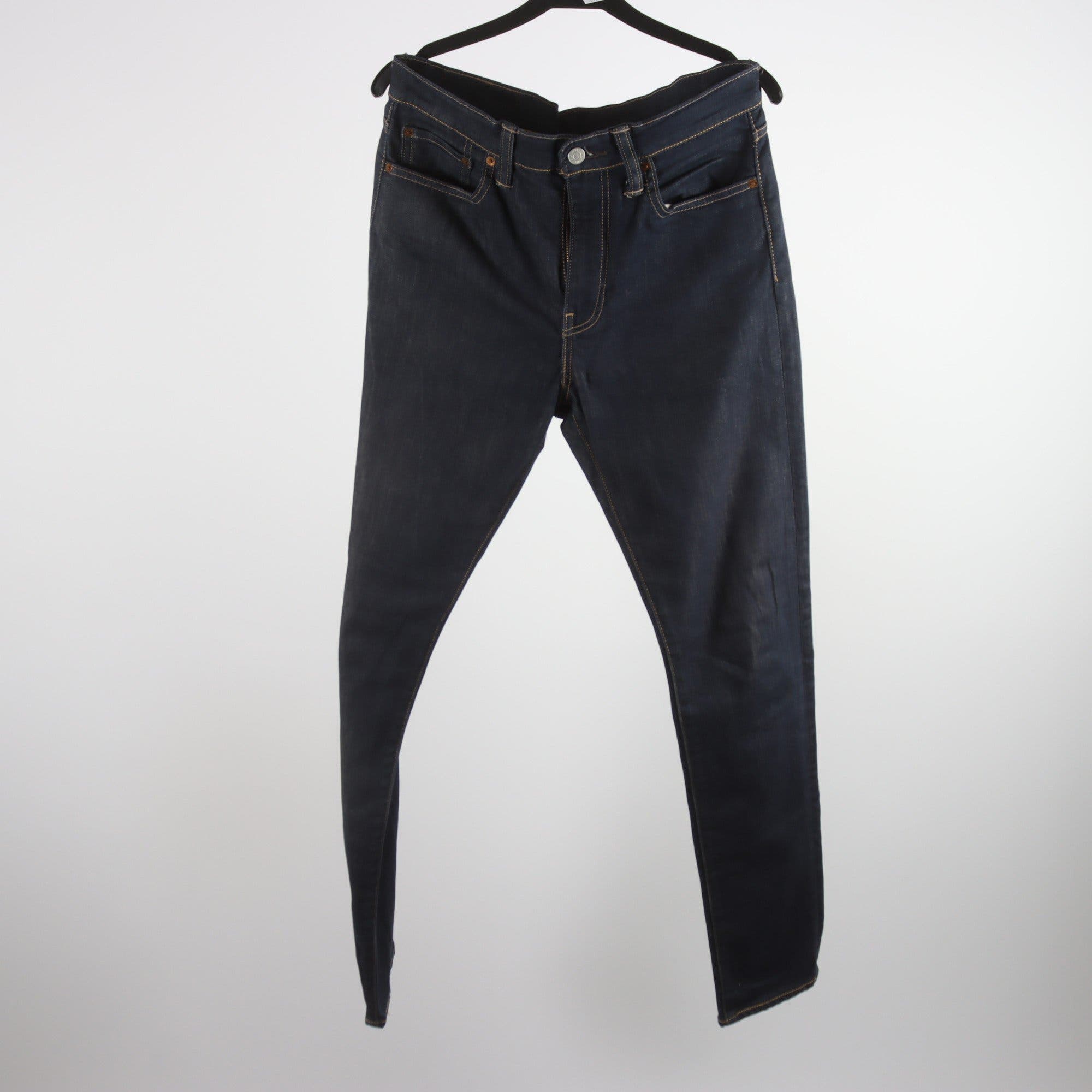 Jeans, Levi strauss & Co 522, blå, stl. W30 L34