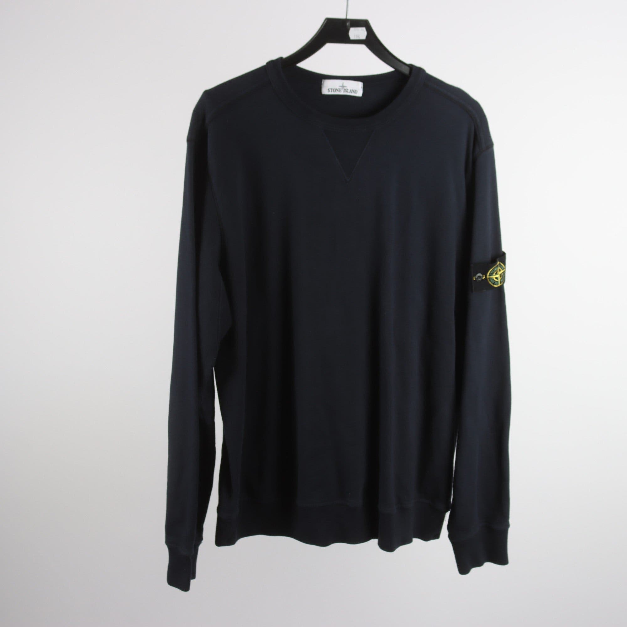 Sweatshirt, Stone Island, blå, stl. XXL