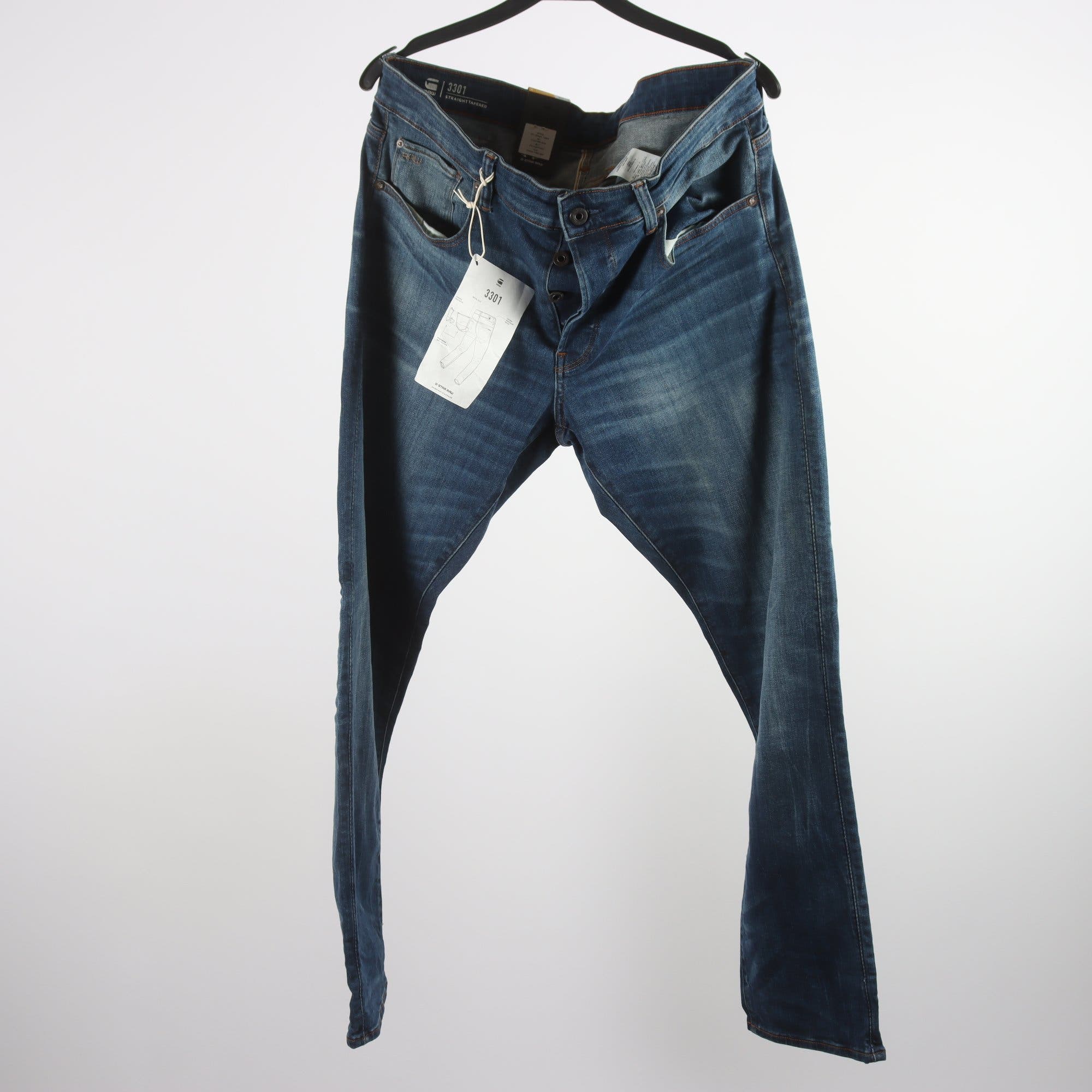Jeans, G-Star Raw, blå, stl. W34 L32