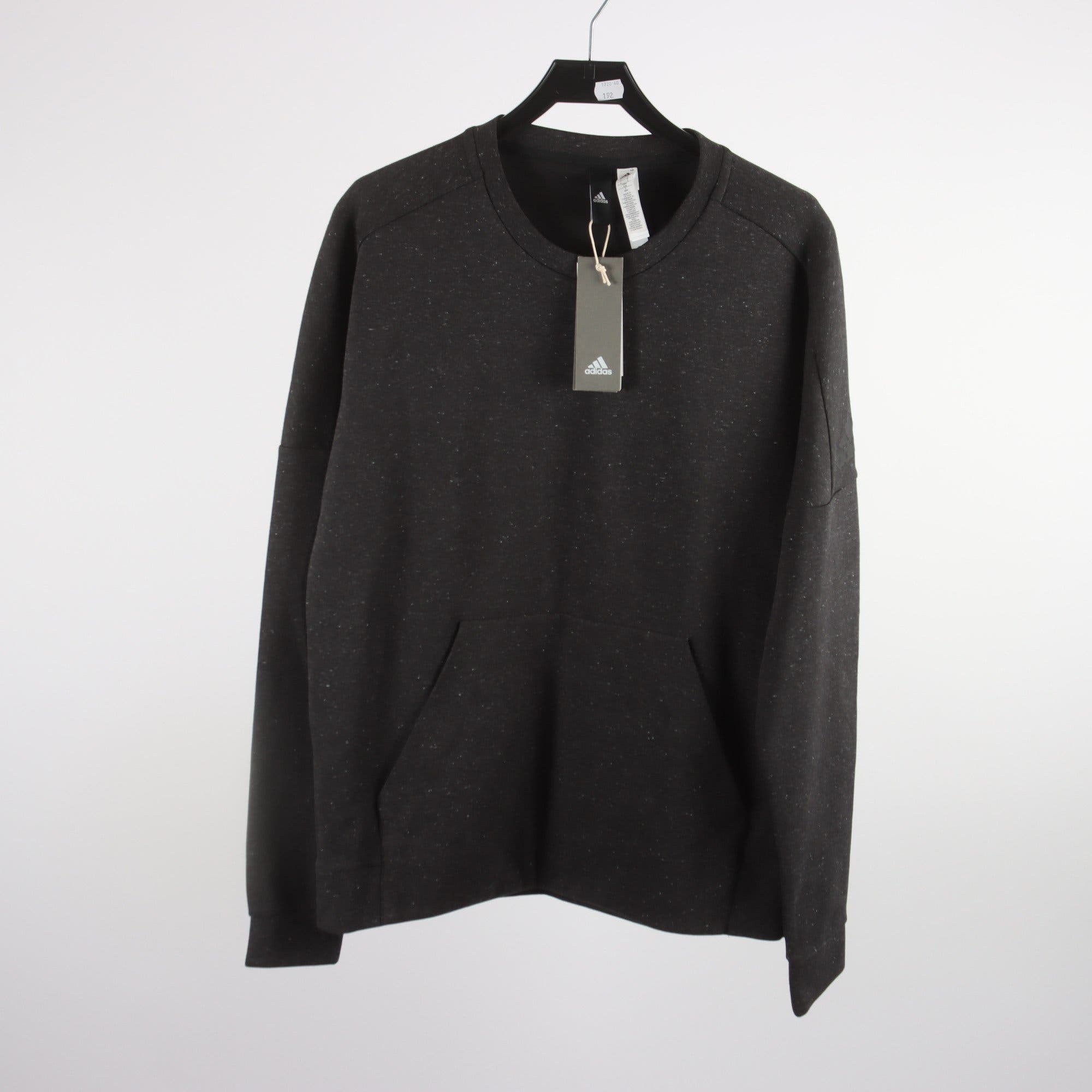 Tröja, Adidas, svart, stl. L