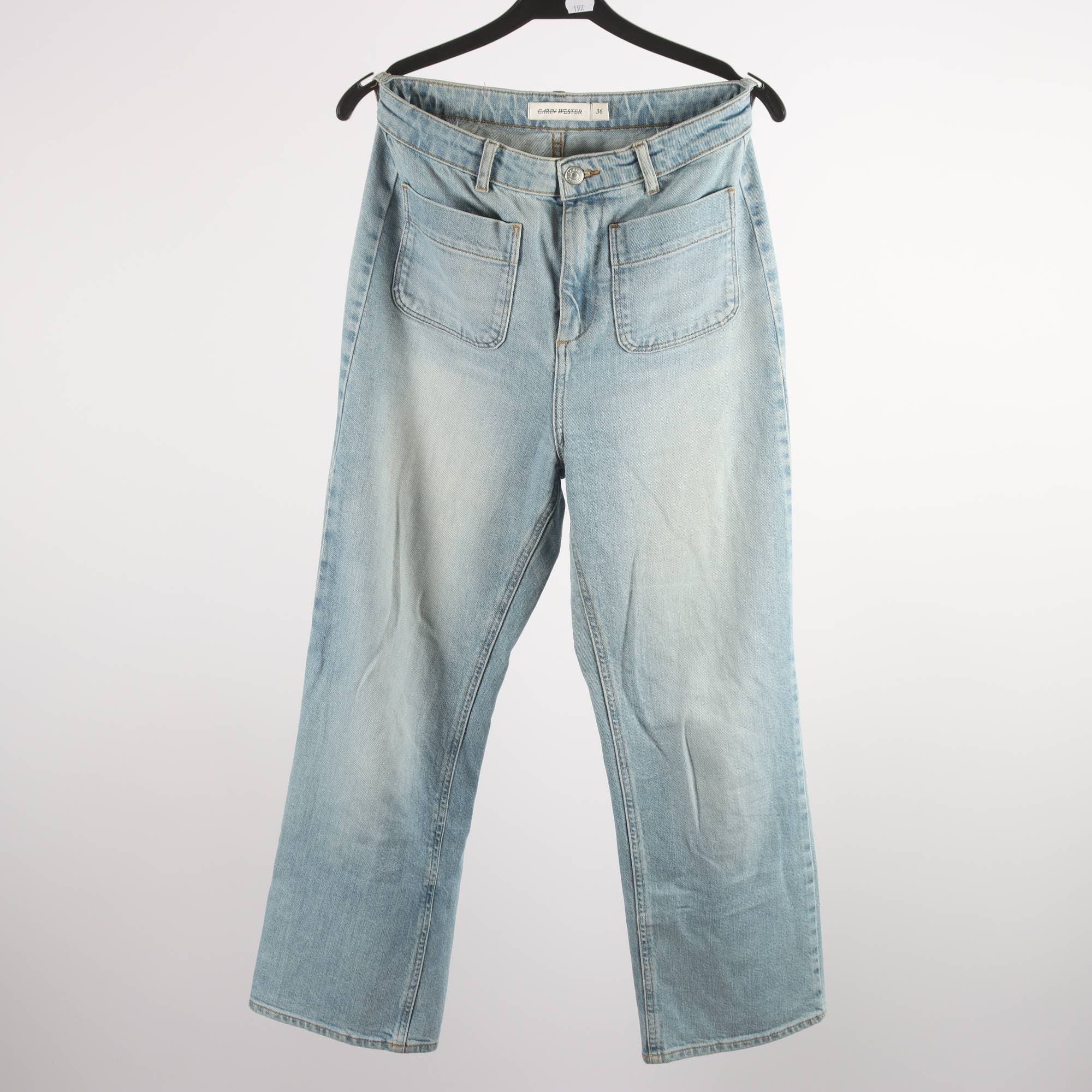 Jeans, Carin Wester, blå, stl. 36