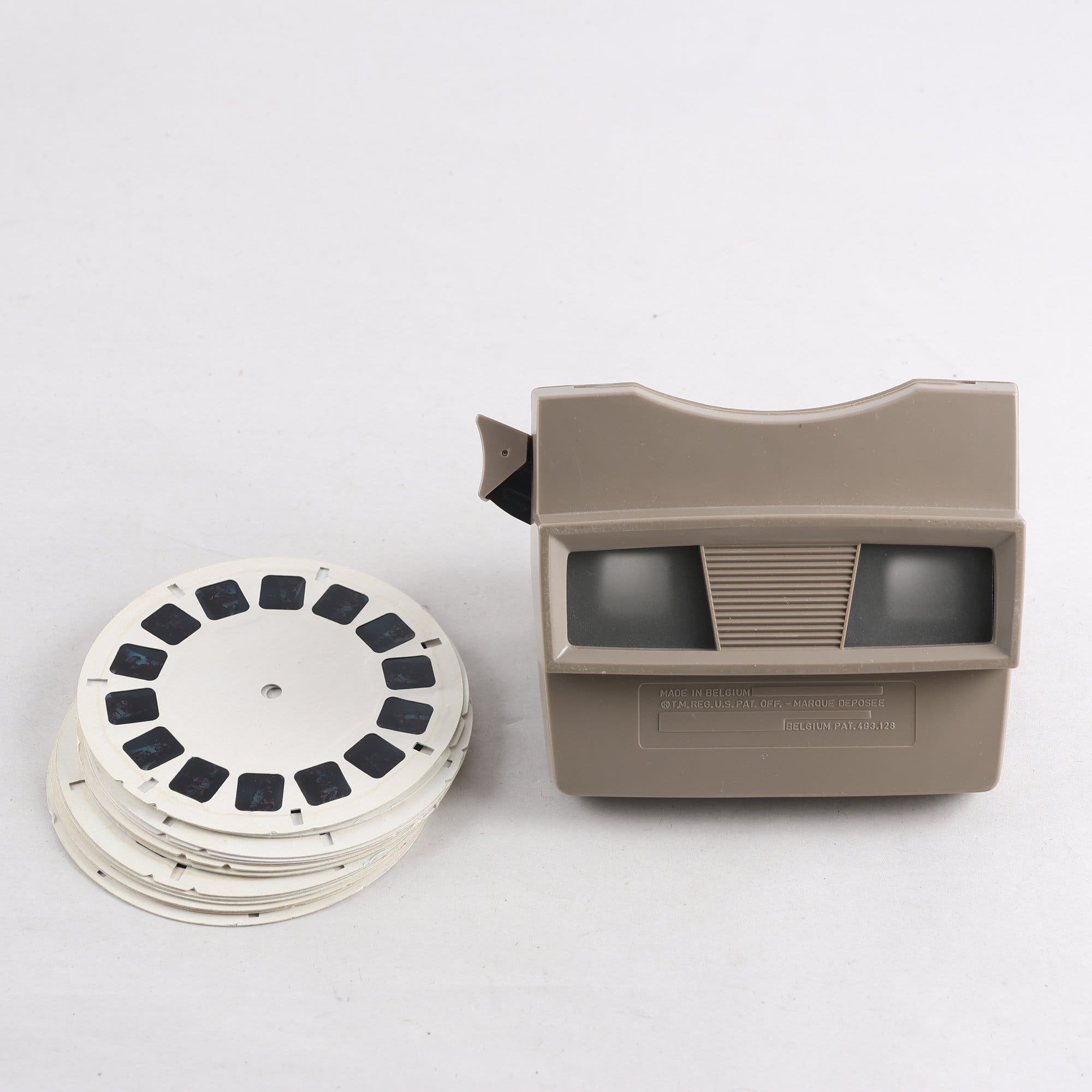Viewmaster med Skivor.