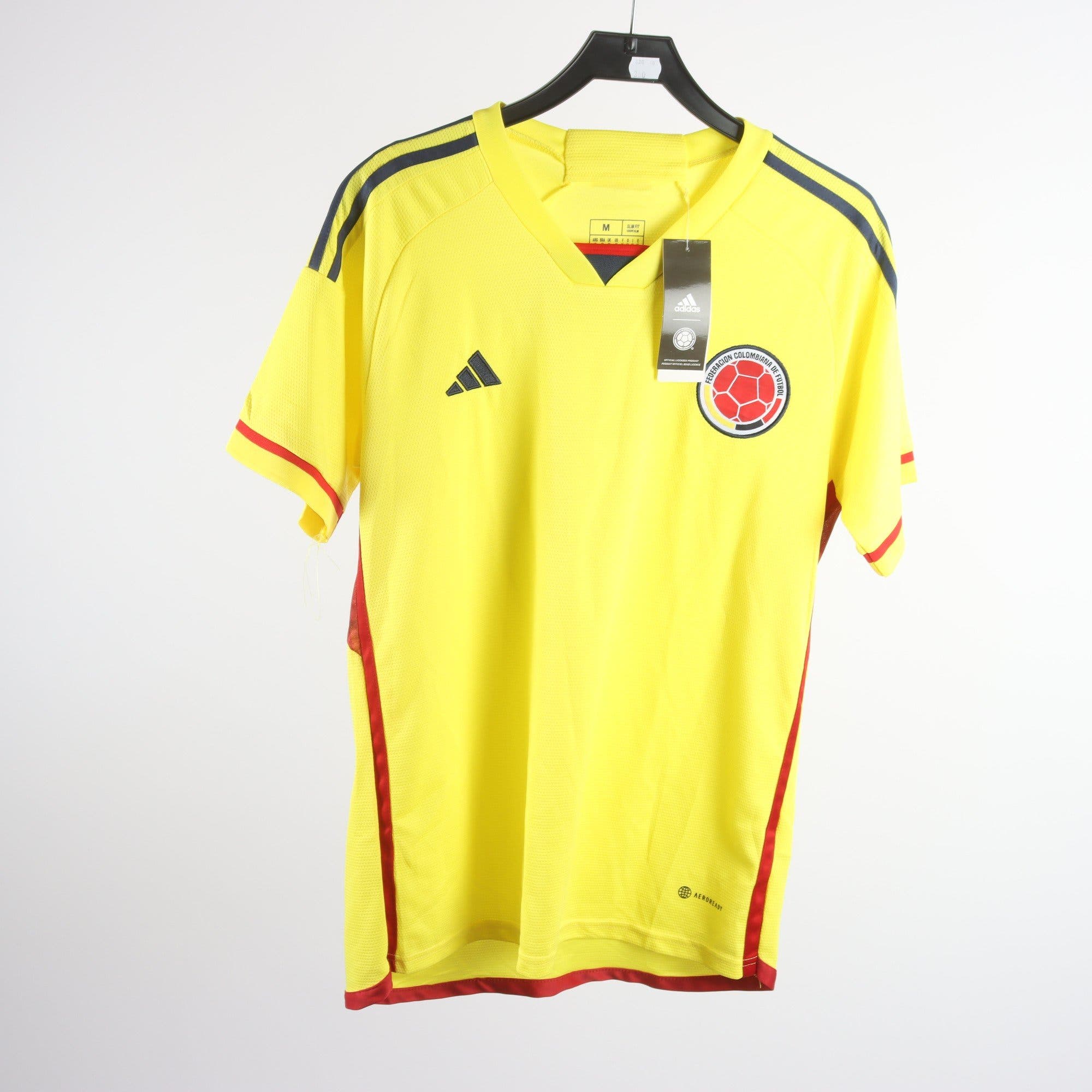 Fotbollströja, Adidas, Federacion Colombiana de Futbol, Anthon, grul, stl. M.