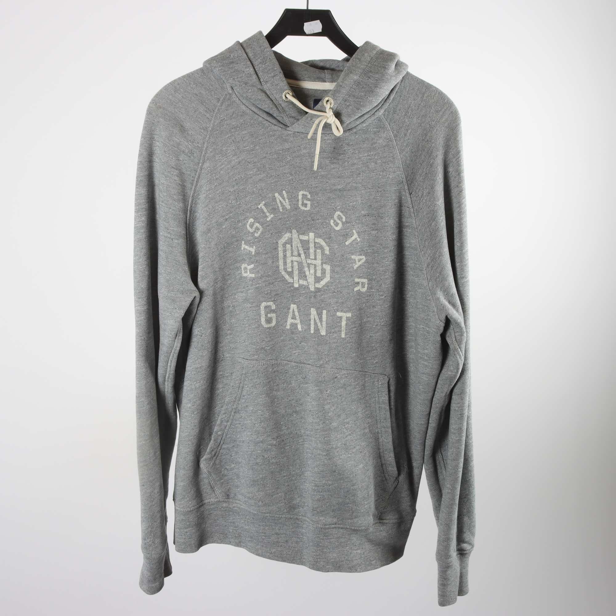 Hoodie, Gant, grå, stl. XL.