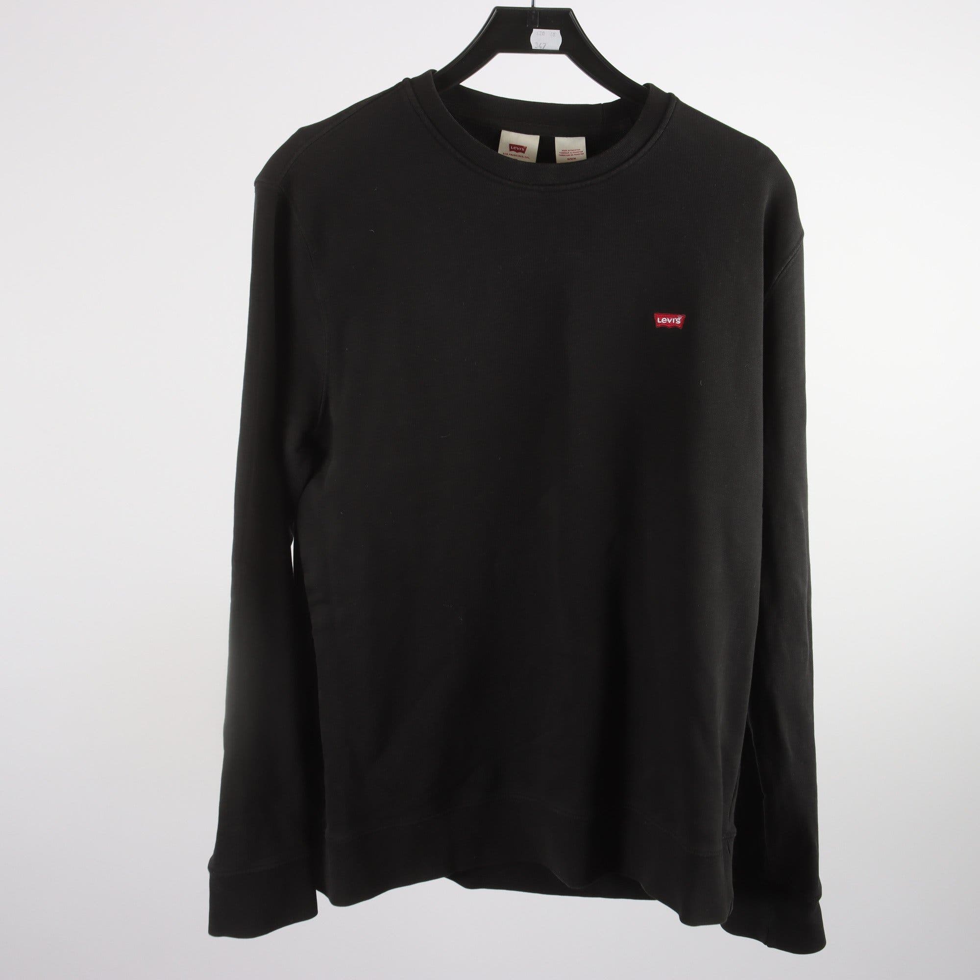 Sweatshirt, Levis, svart, stl. M.