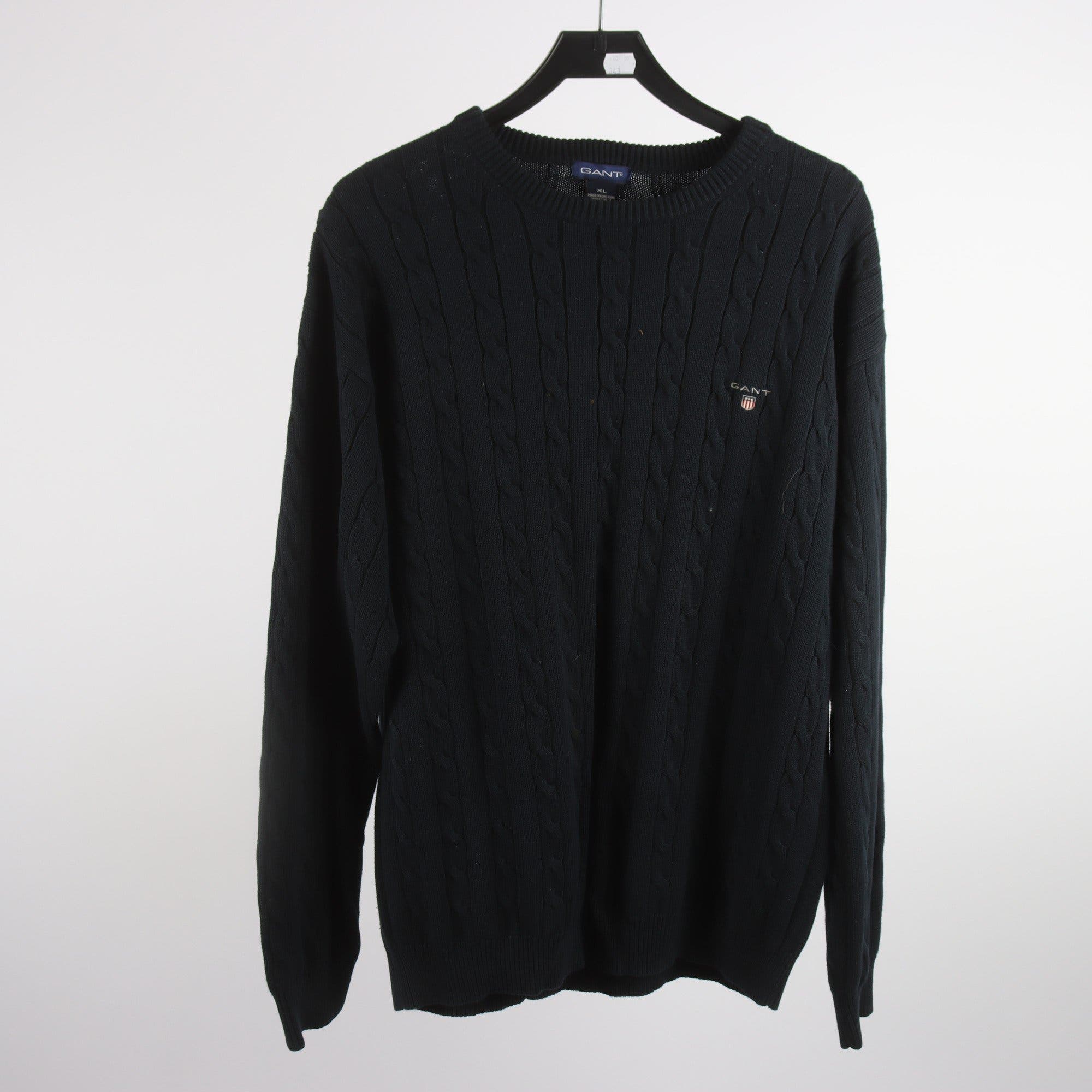 Tröja, Gant, svart, stl. XL.