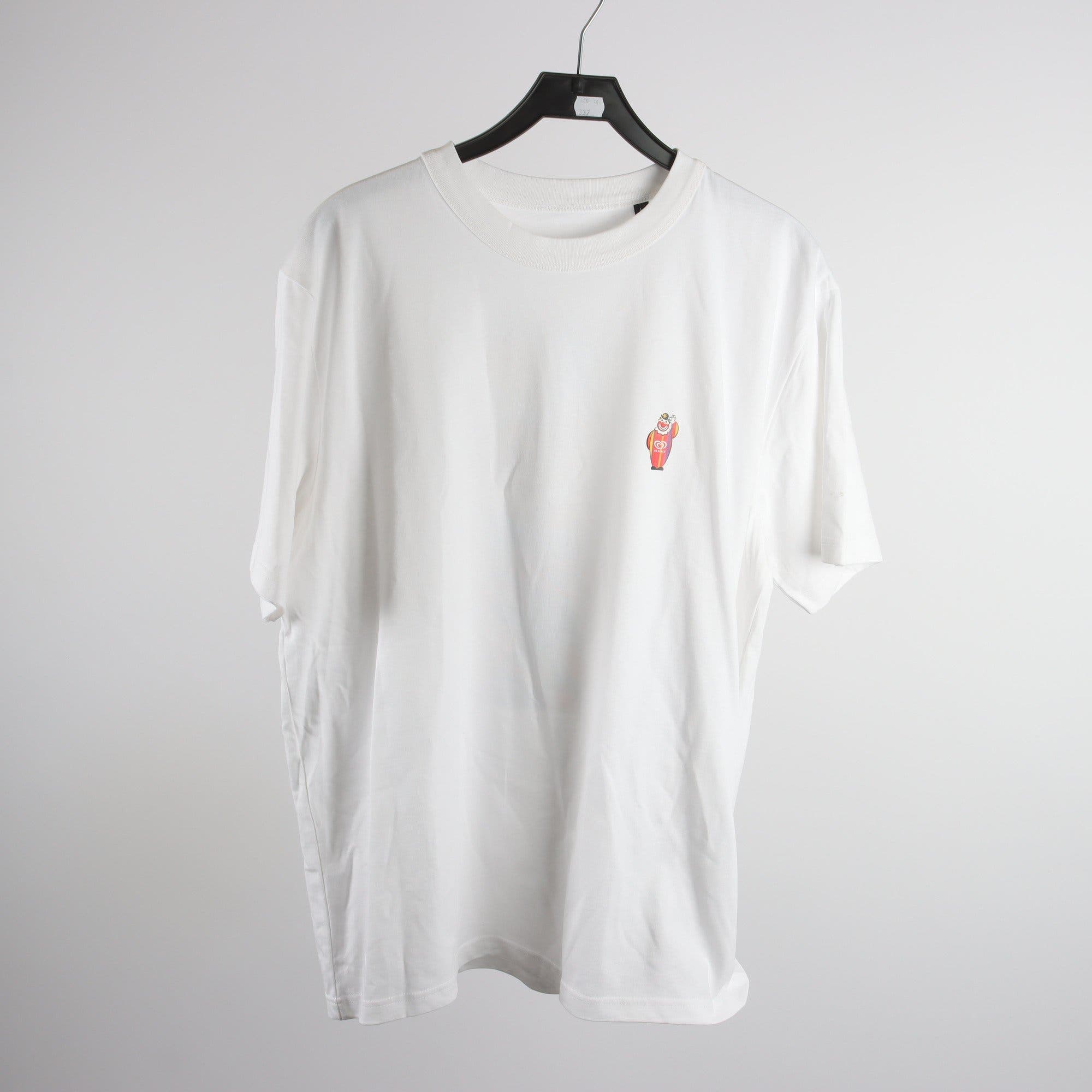T-shirt, GB Glace, vit, mönstrad, stl. L.