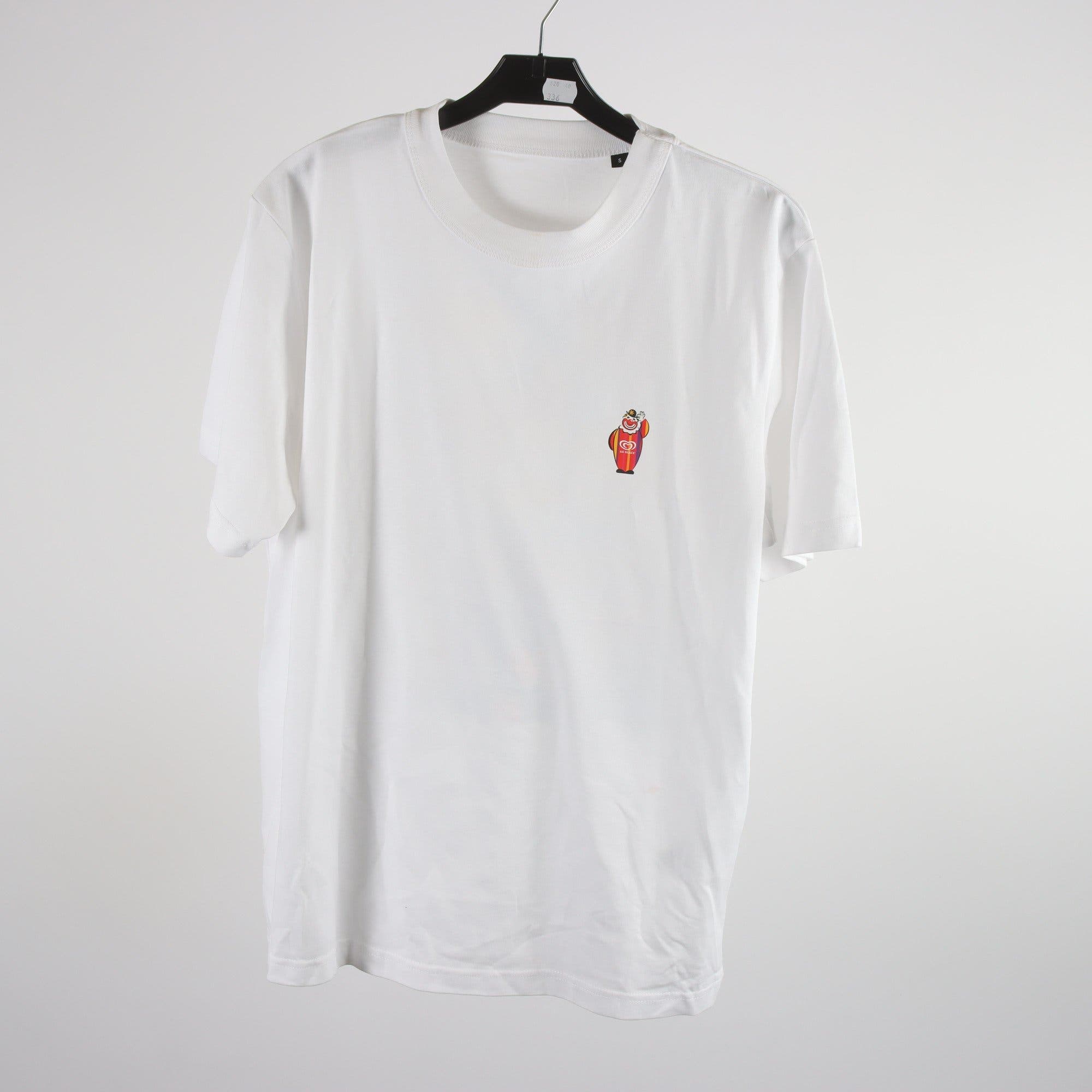 T-shirt, GB Glace, vit, mönstrad, stl. S.