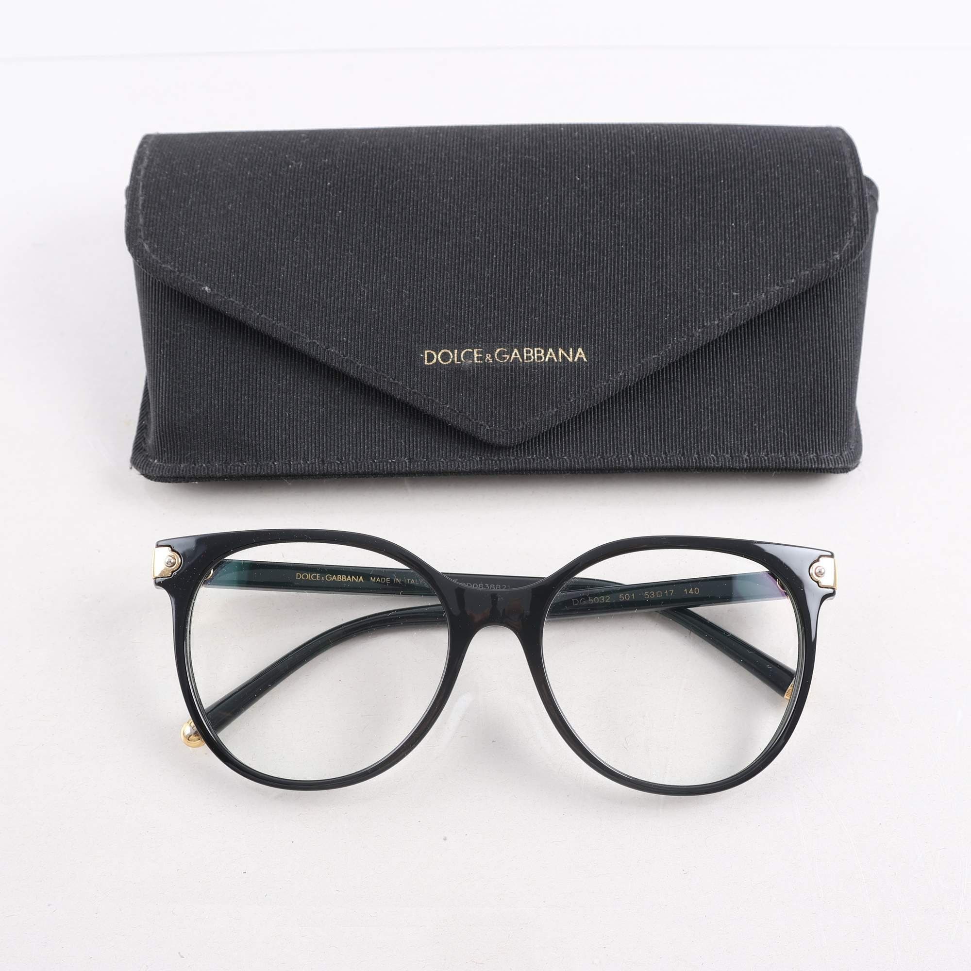 Glasögonbågar, acetat, Dolce & Gabbana