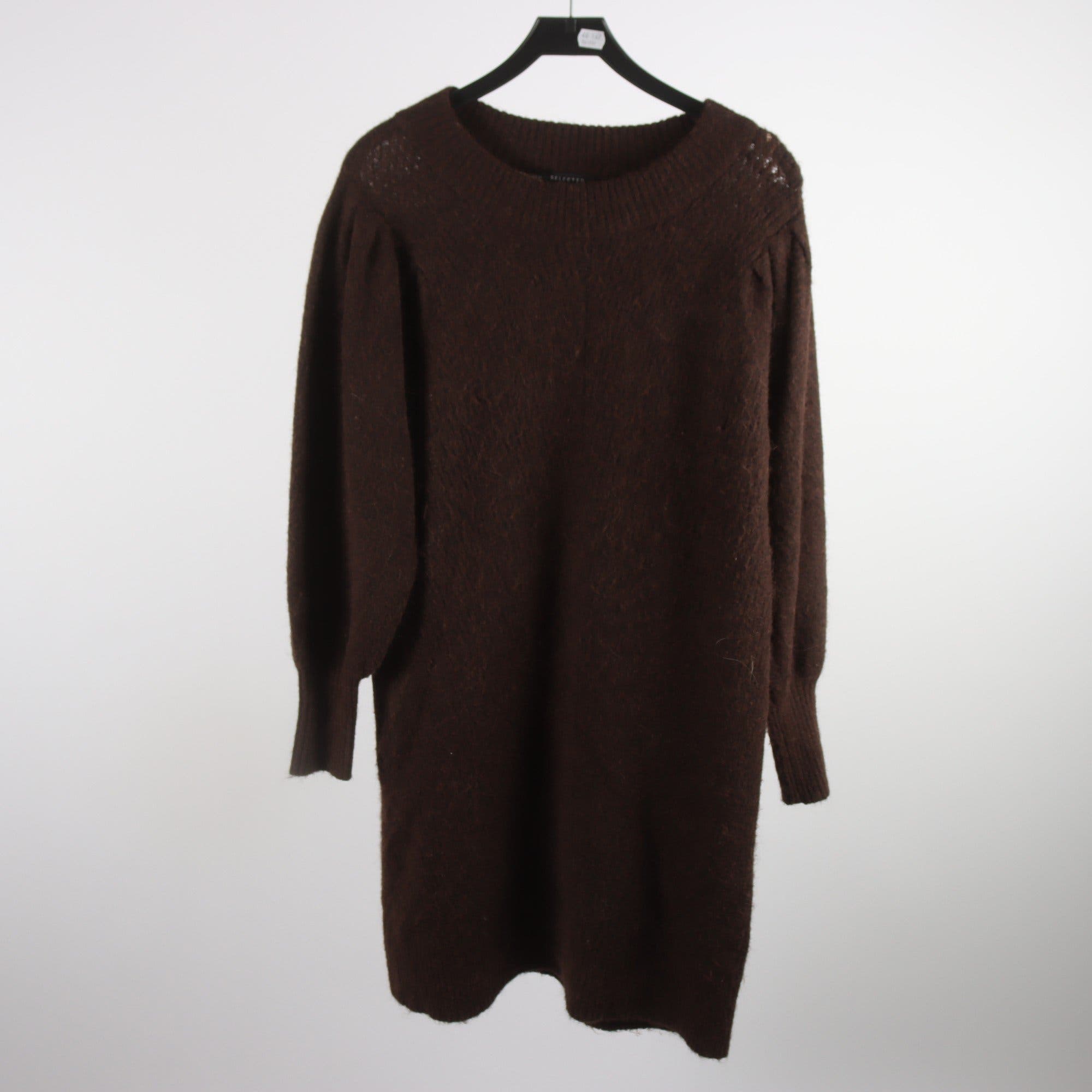 Stickad klänning, Selected Femme, stl. XL