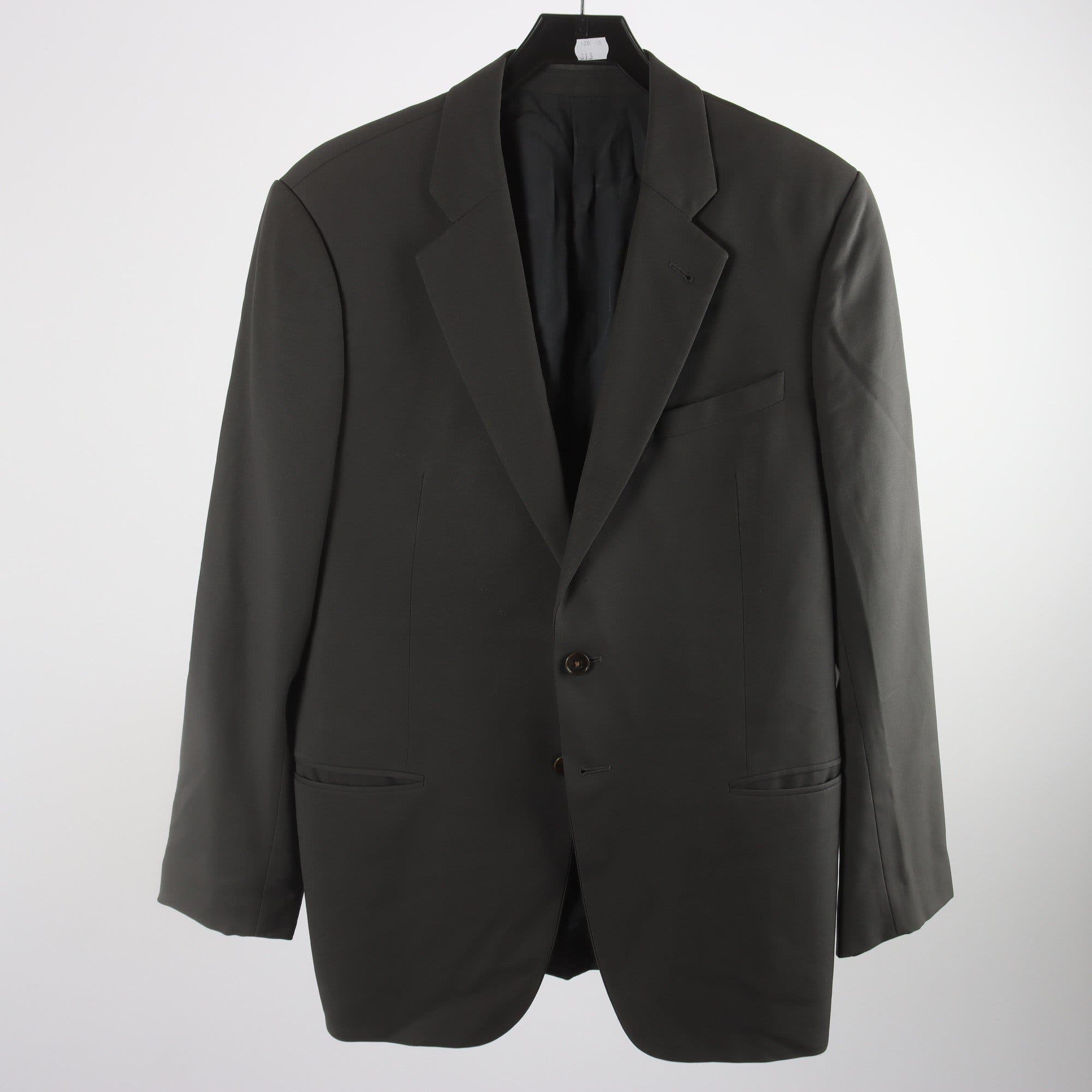 Kavaj, Armani Collezioni, grå, 100% ull, stl. 50.
