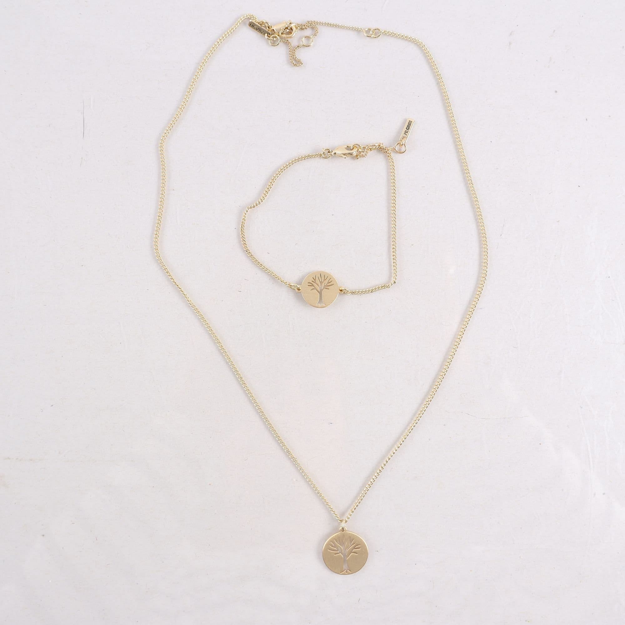 Halsband & hänge & armband, Pilgrim metall