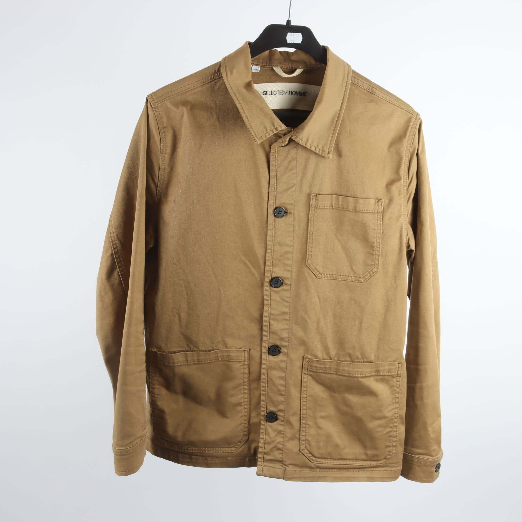 Worker Jacket, Selected Homme, brun, stl. L.