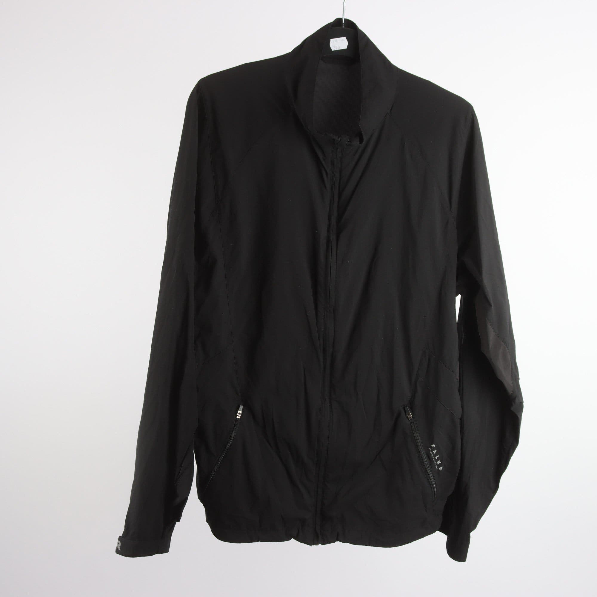 Sportjacka, Falke, svart, stl. XL.