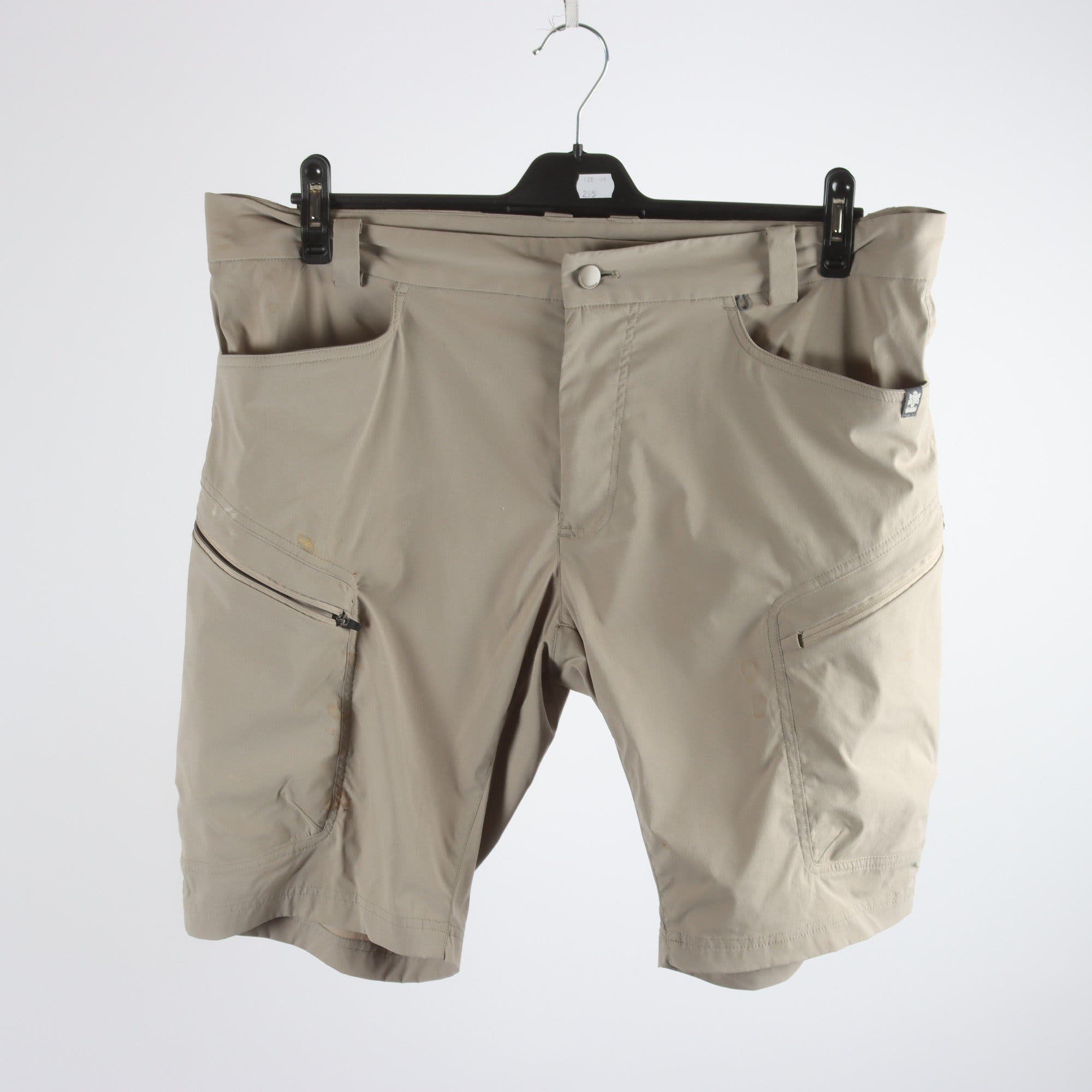 Shorts, Ahkka, beige, stl. XL.