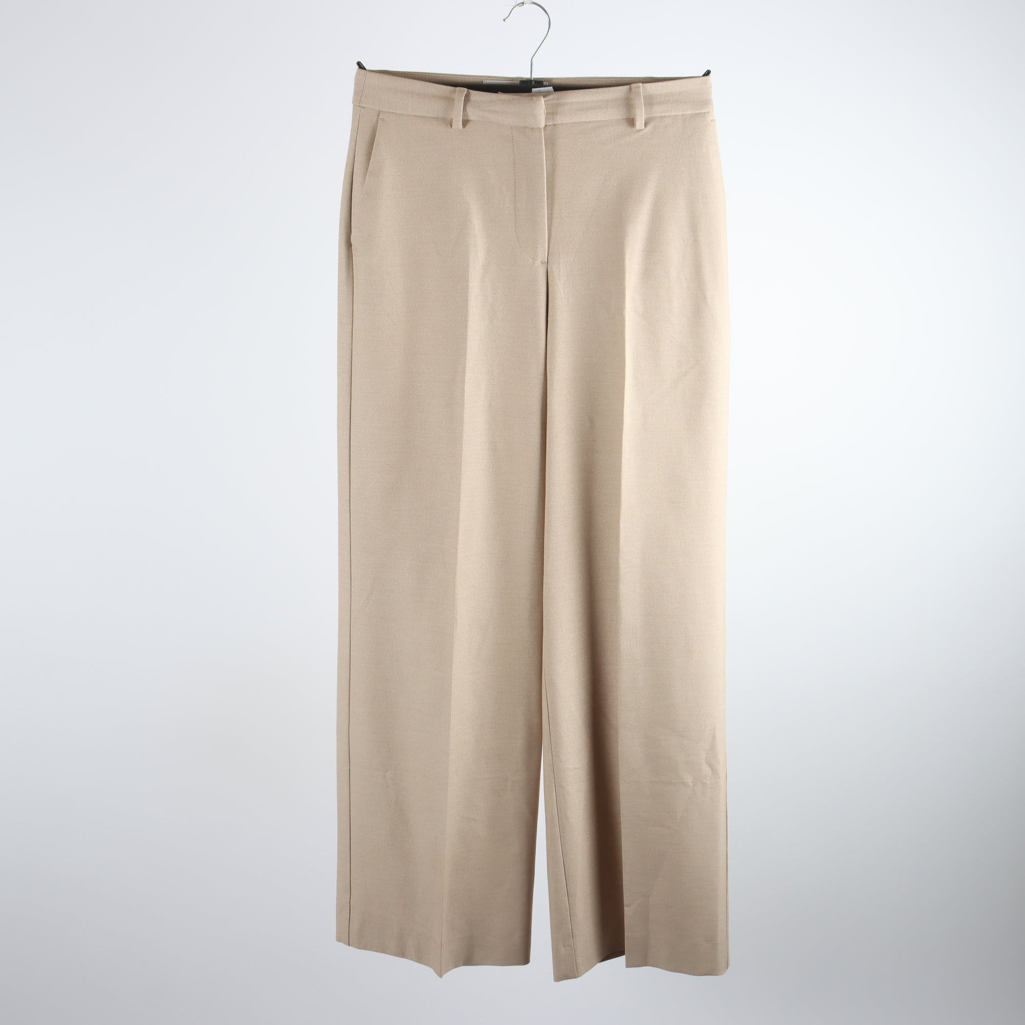 Byxor, Selected Femme, beige, stl. 36.