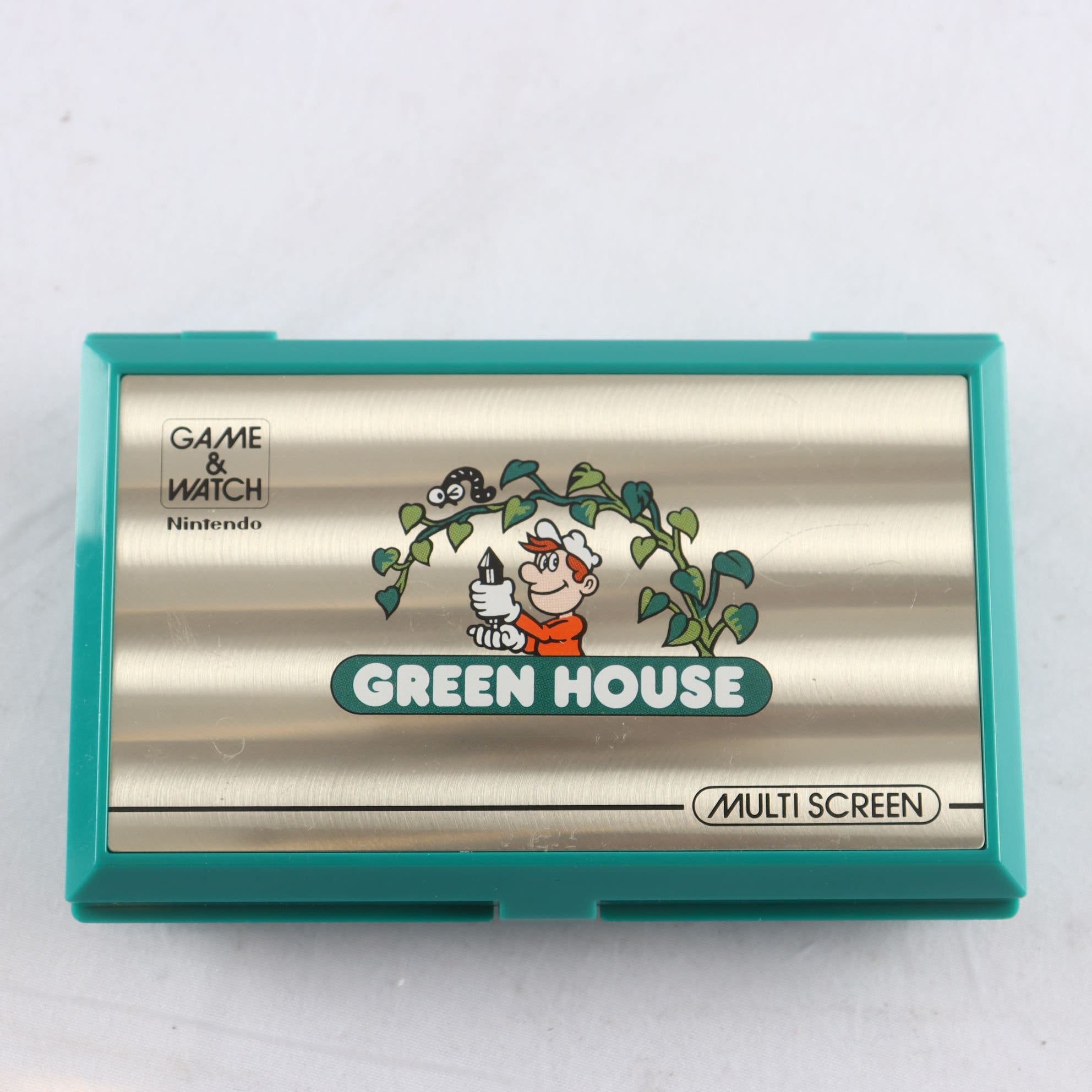 Game and Watch, Nintendo, ”Green House”, 1980-tal
