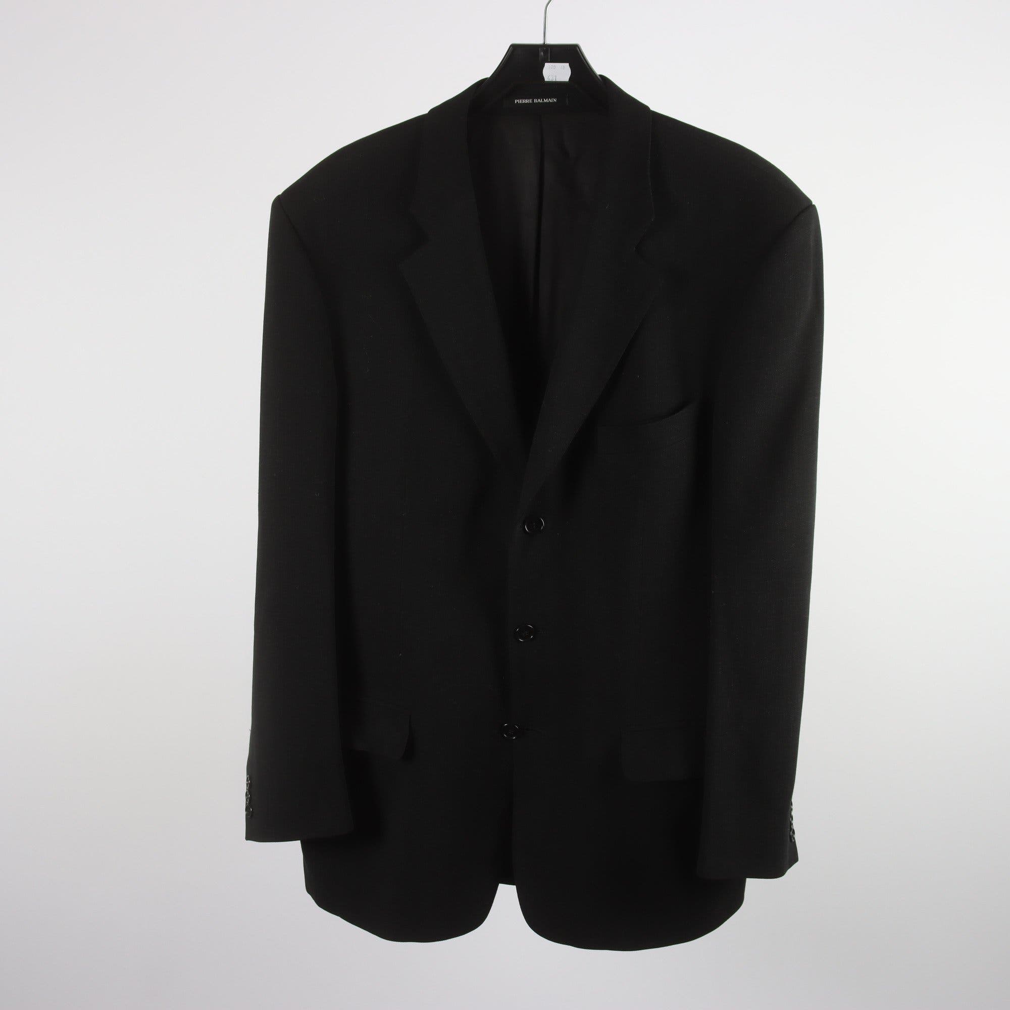 Kavaj, Pierre Balmain, svart, stl. 40L.
