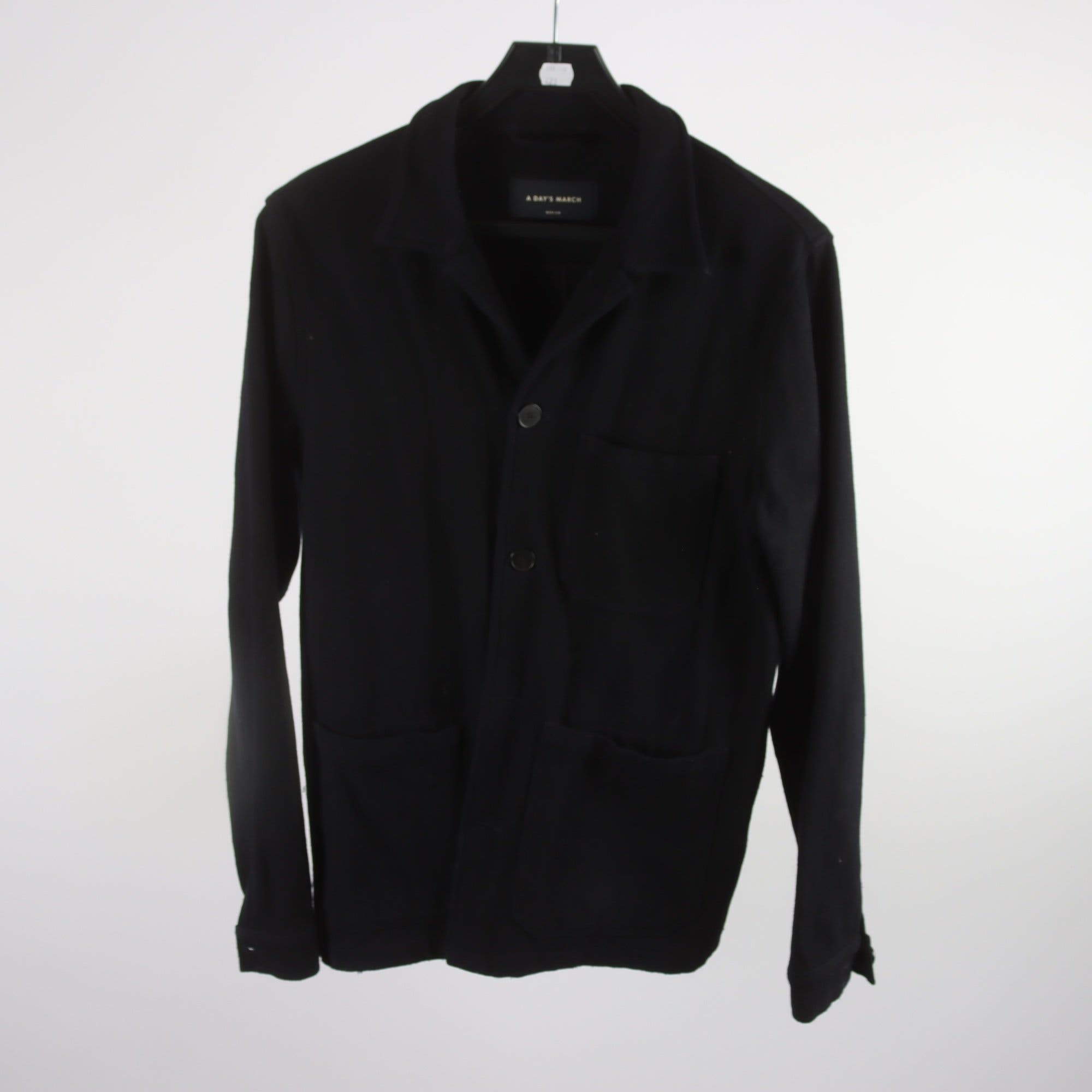 Worker Jacket, A Day’s March, blå, 80% ull, stl. M.