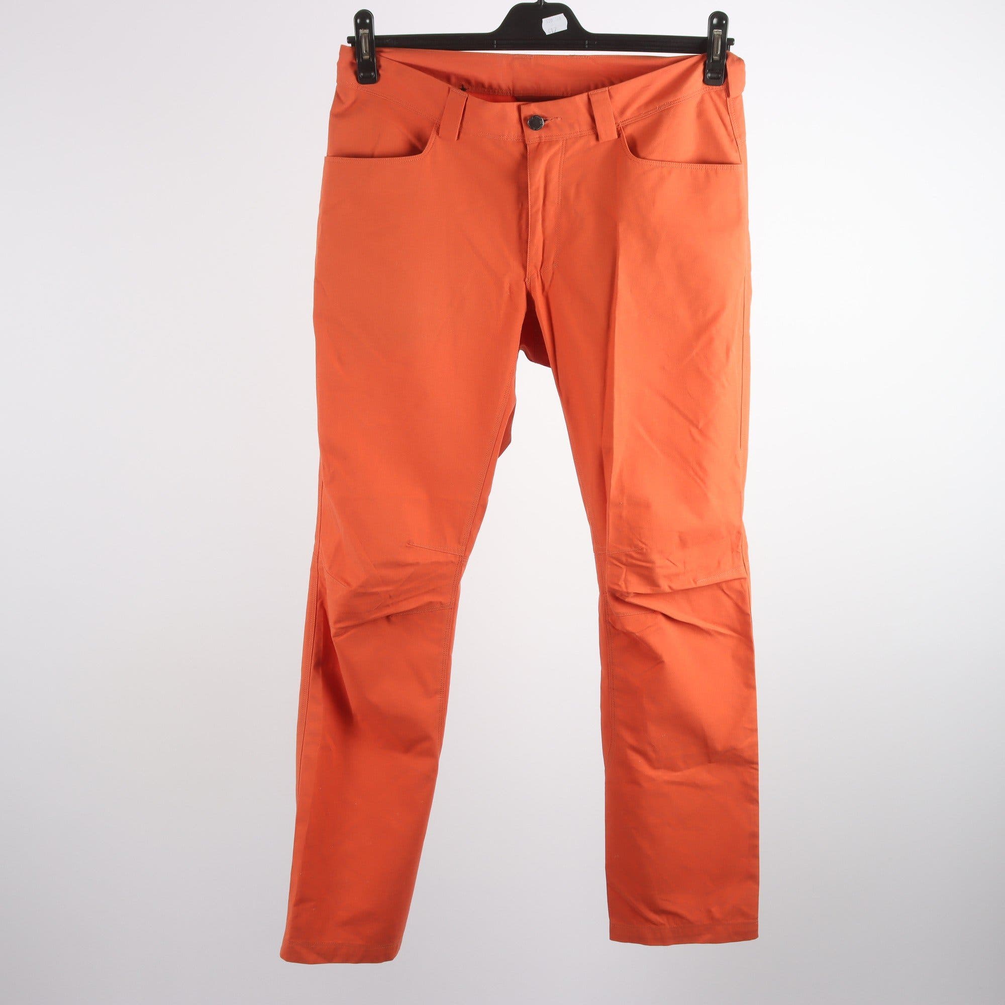 Friluftsbyxor, Haglöfs, orange, stl. 40.