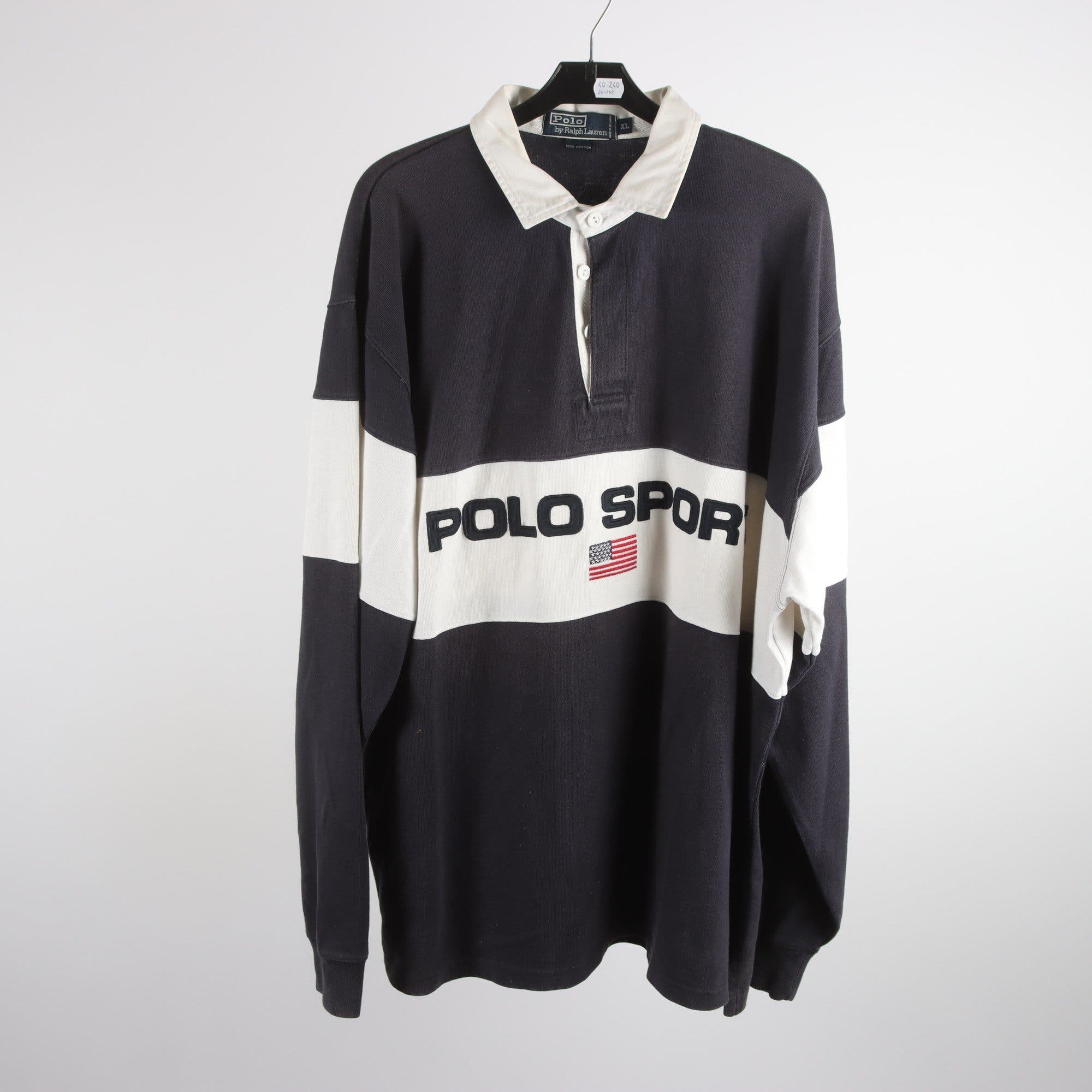 Rugbytröja, Polo Ralph Lauren, vintage, stl. XL
