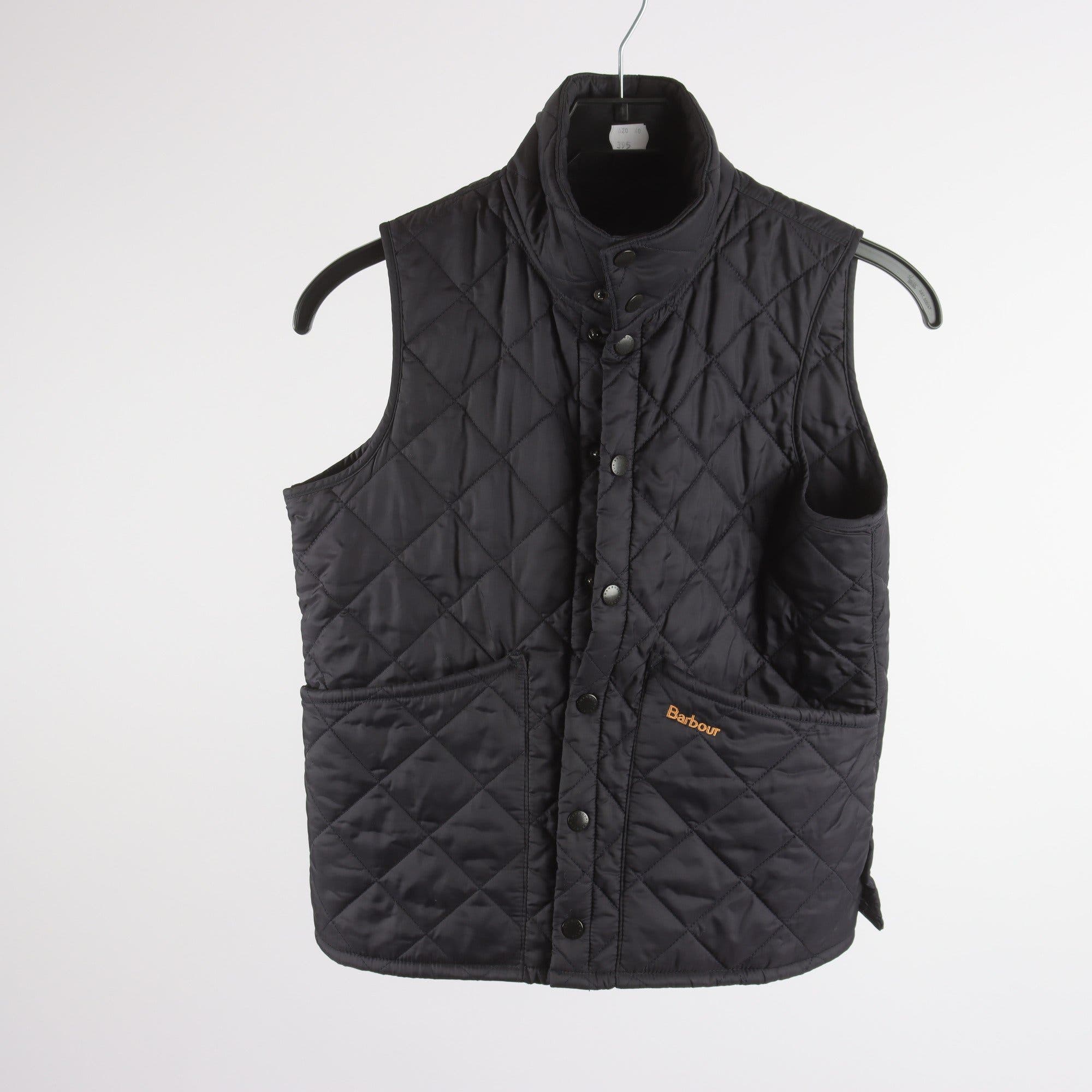 Väst, Barbour, blå, stl. ca. S.