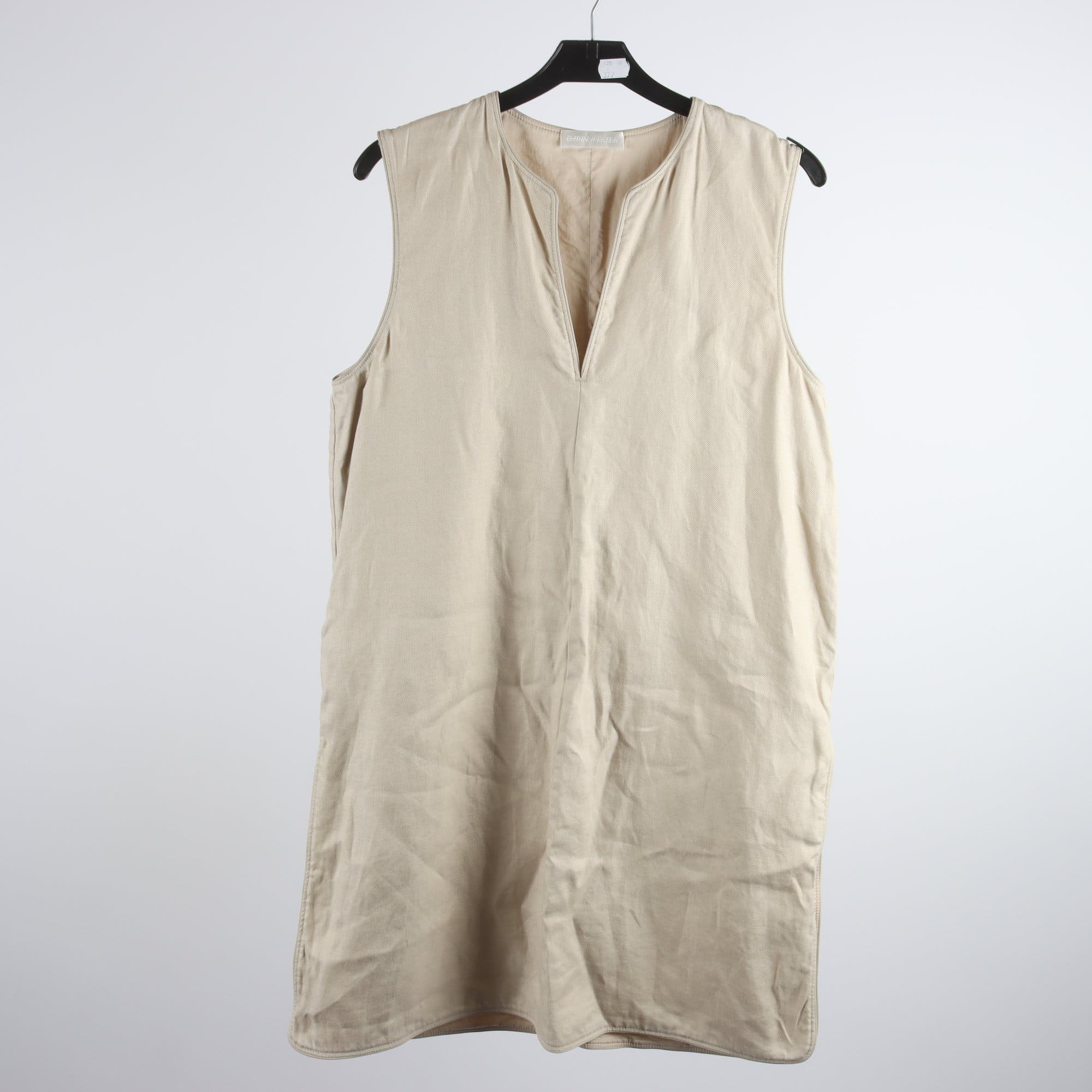 Klänning, Carin Wester, beige, stl. 100% lin, stl. 40.
