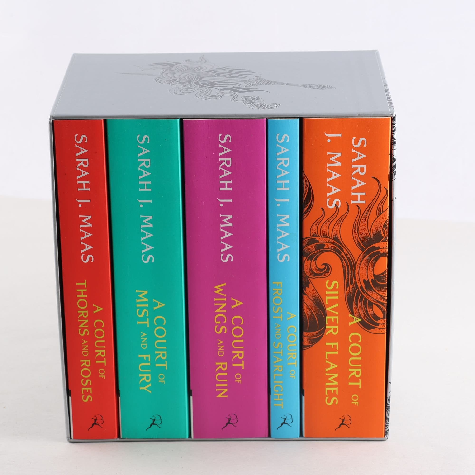 Bokbox, A court of-serien, Sarah J.Mass, 5 volymer