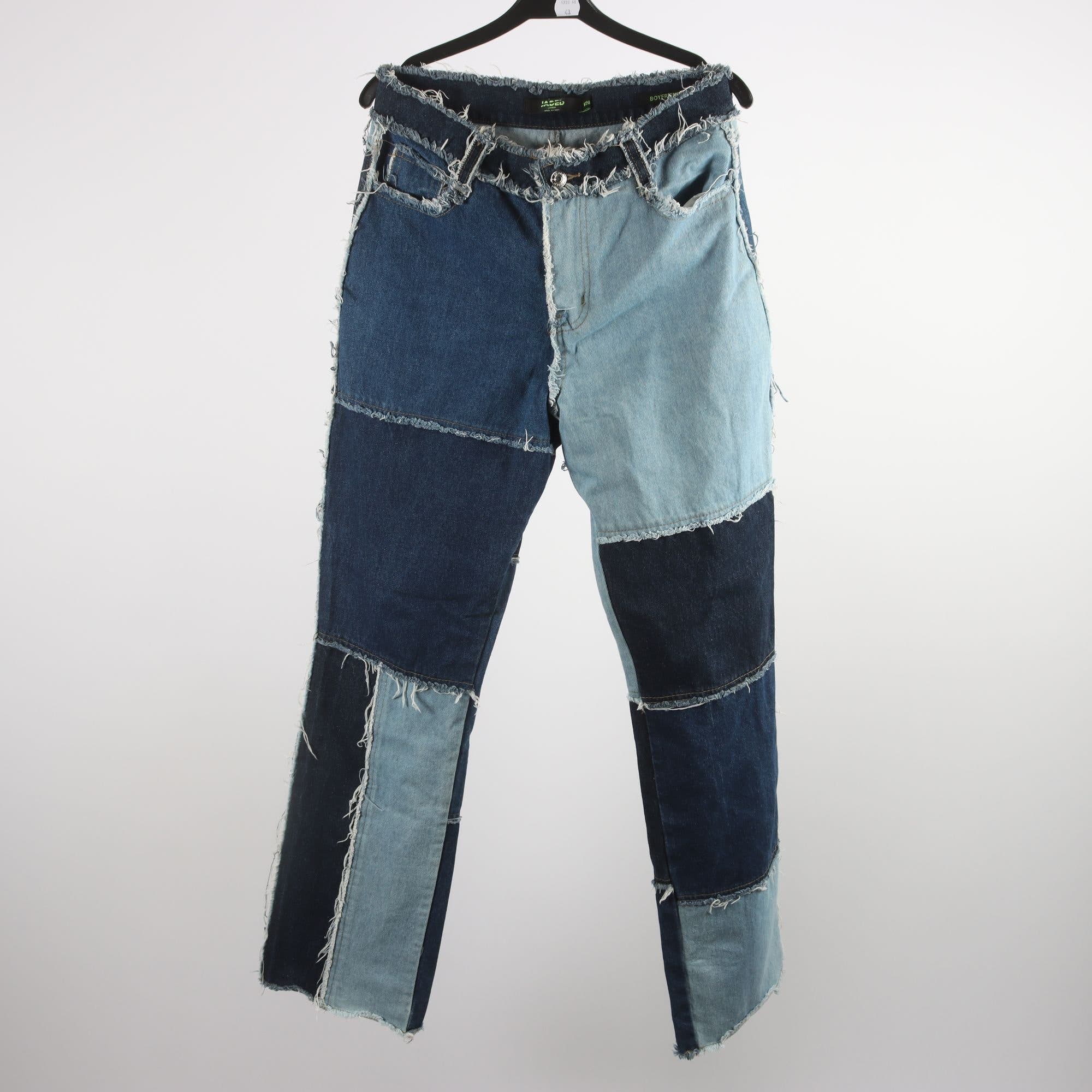 Jeans, Jaded, blå, stl. W28