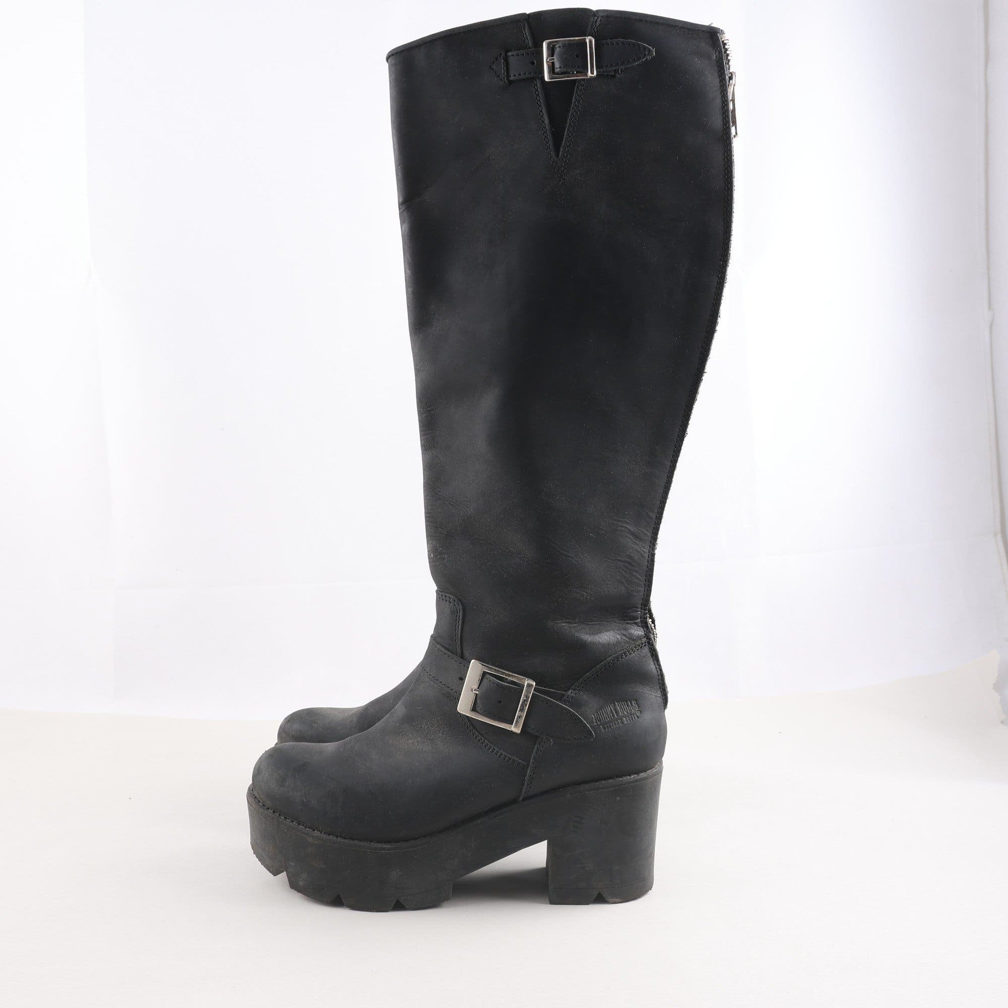 Boots, Johnny Bulls, läder, stl. 39