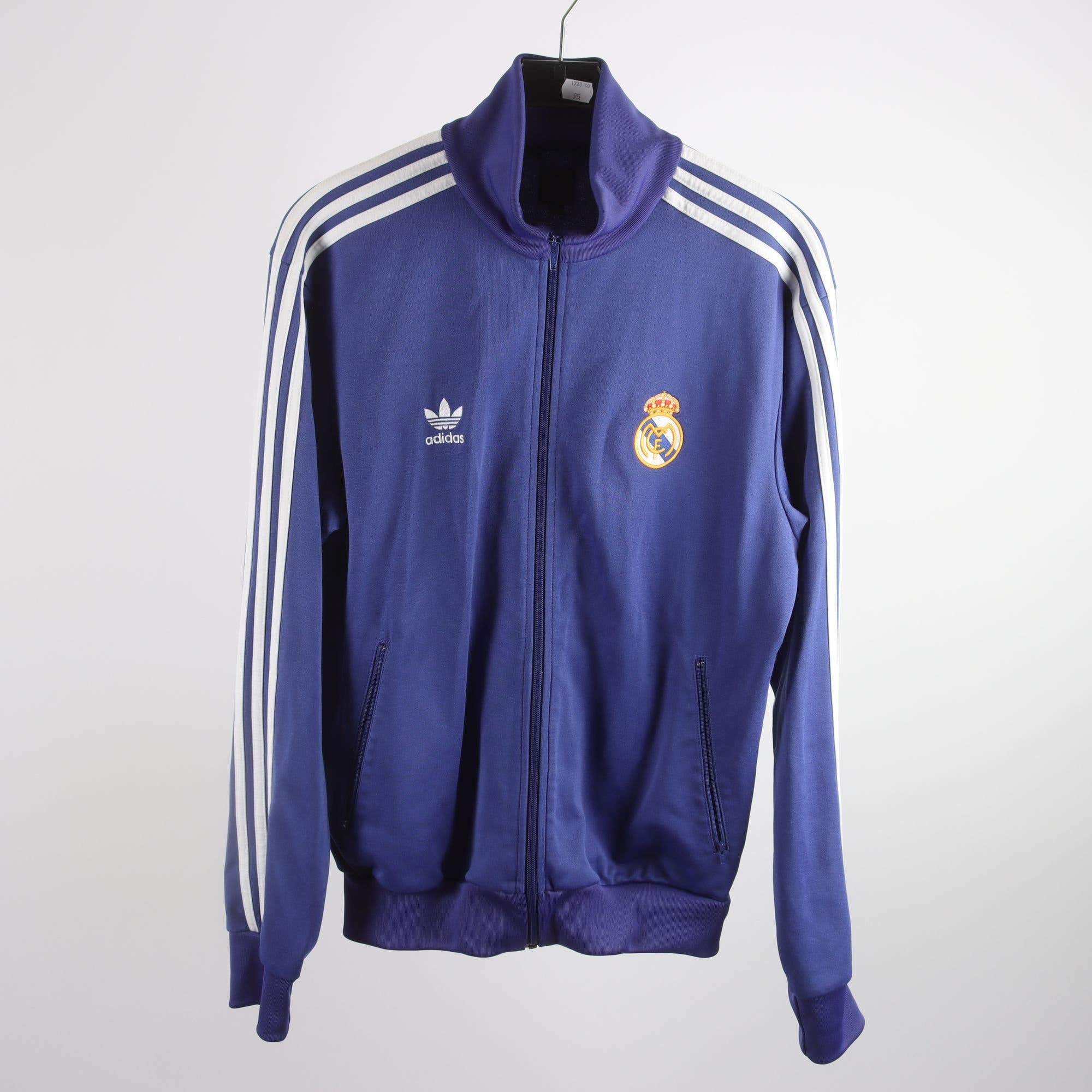 Sportjacka, Adidas, Real Madrid, blå, stl. L