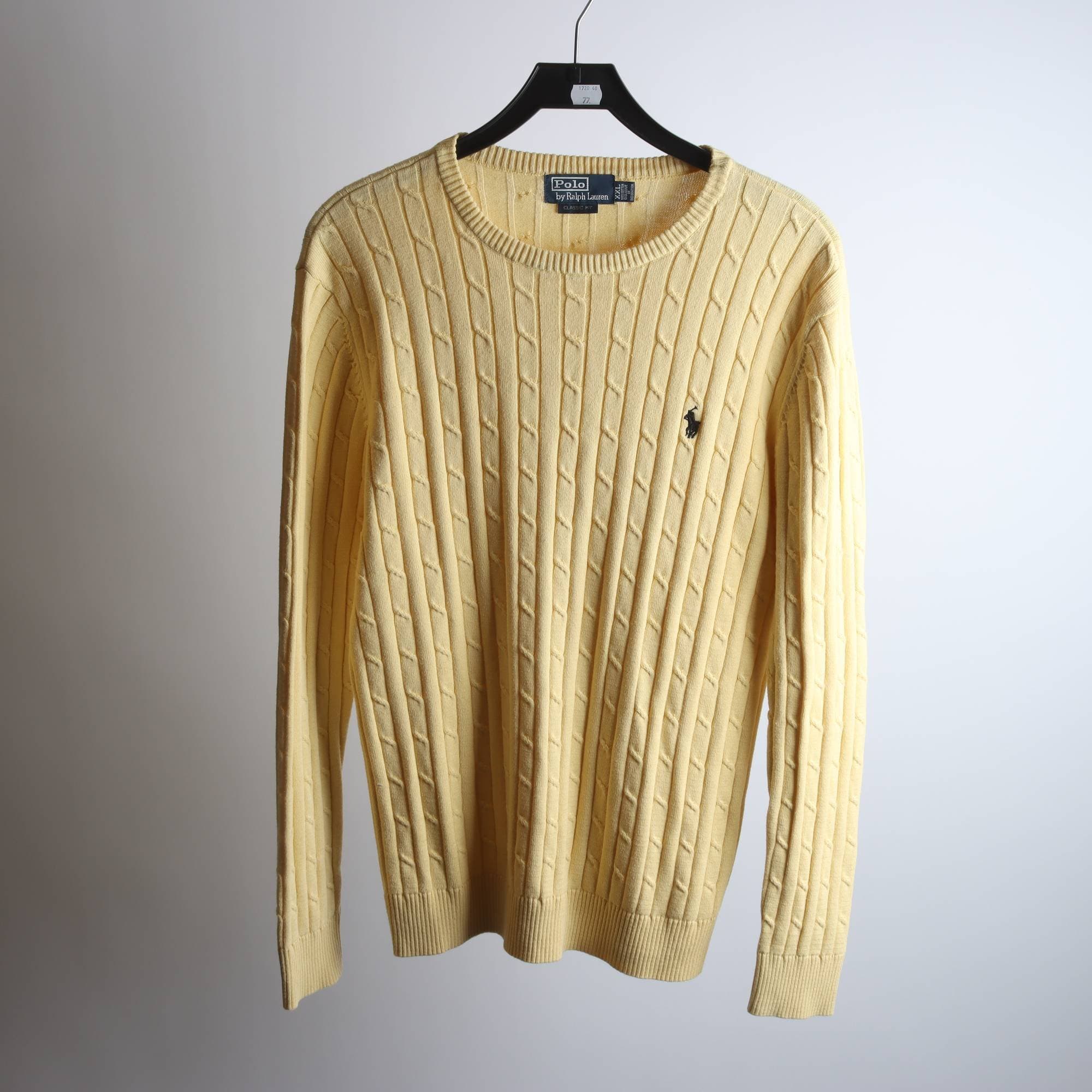 Tröja, Polo Ralph Lauren, gul, stl. XXL