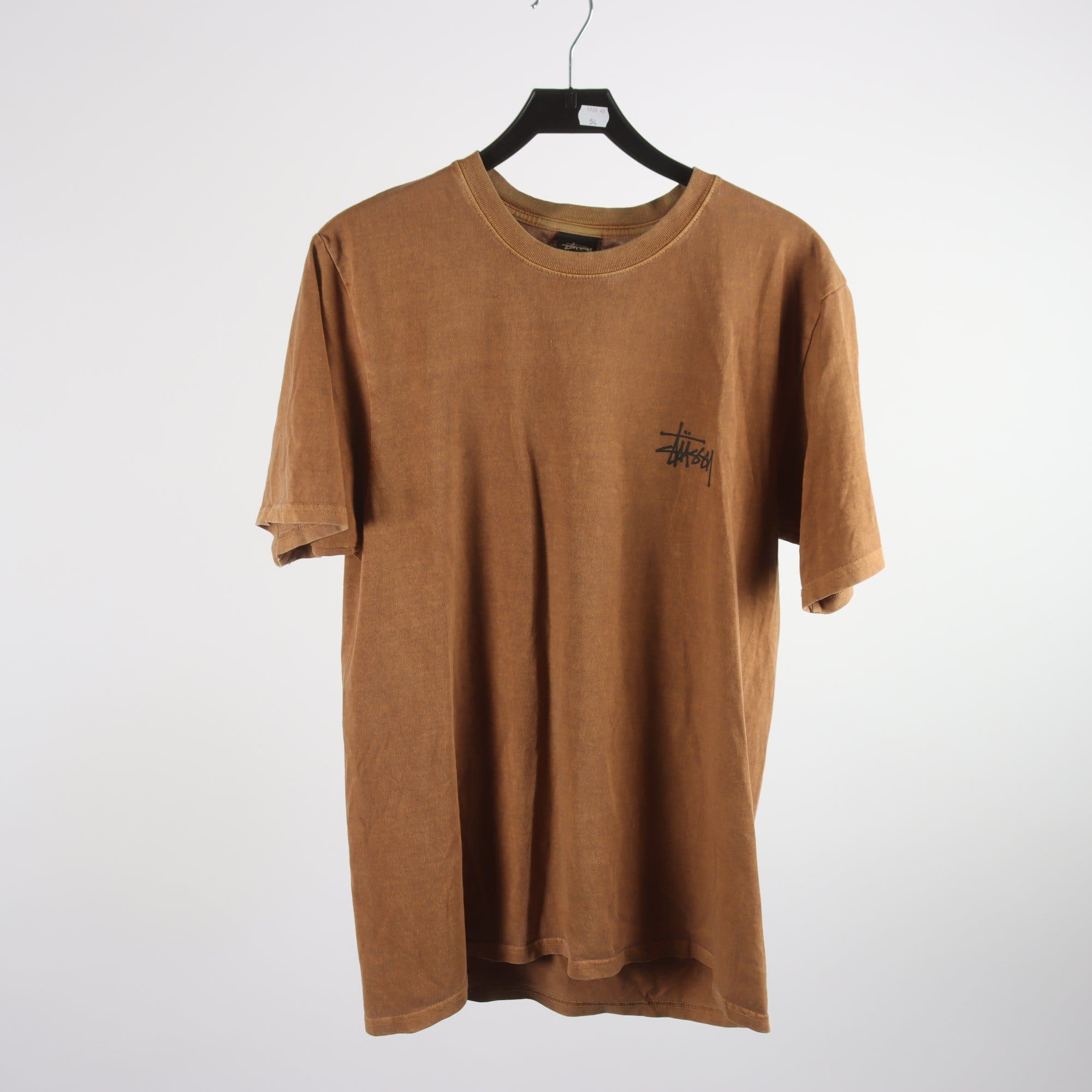 T-shirt, Stüssy, brun, stl. M