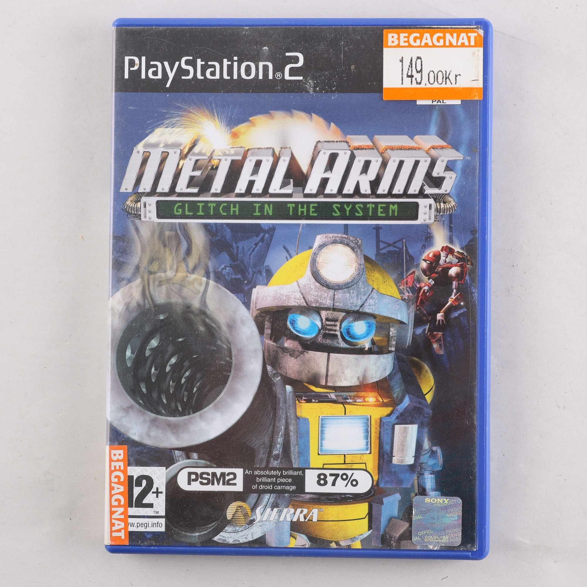 PS2 Metal Arms: Glitch in the System
