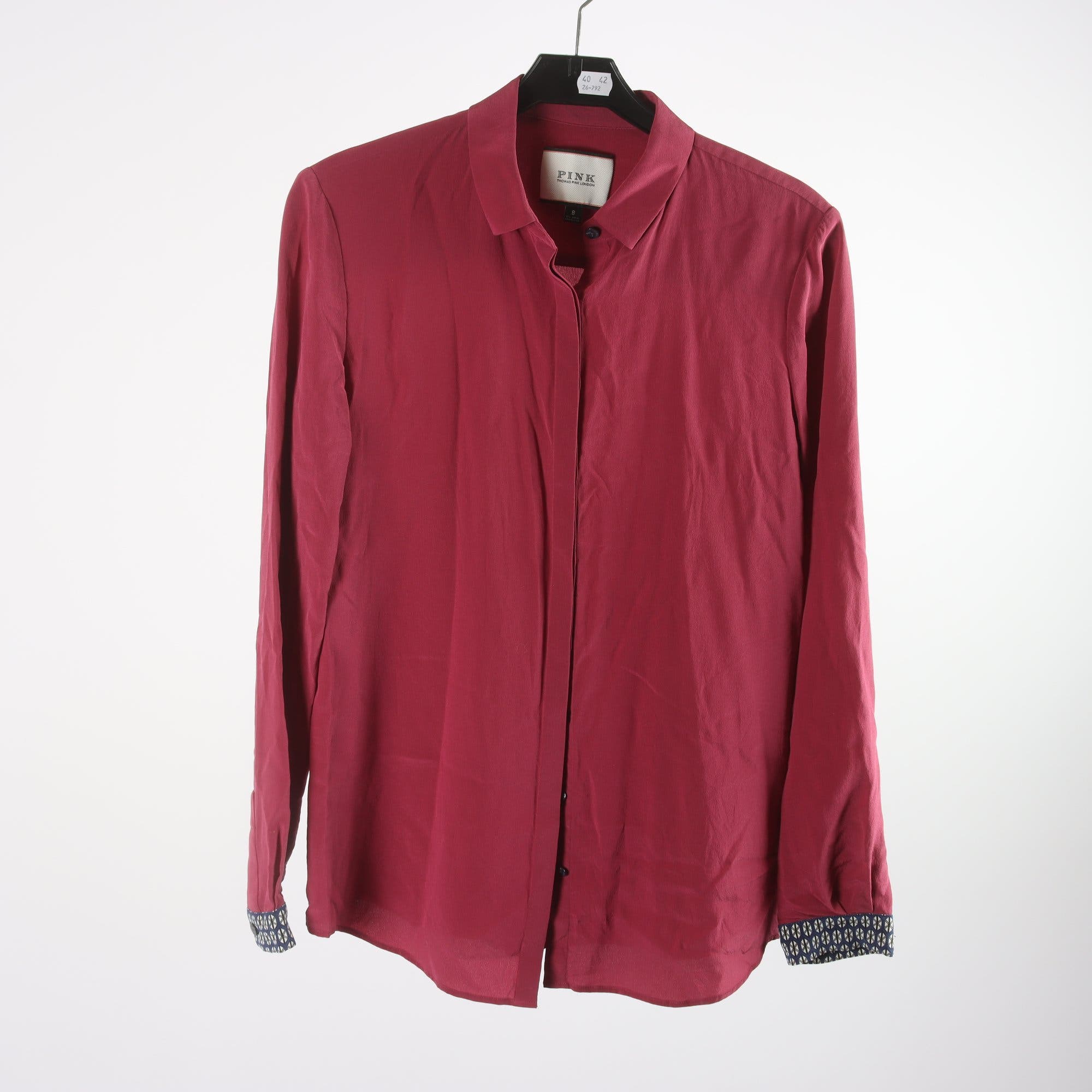 Blus, PINK Thomas Pink London, 100% siden, stl. M