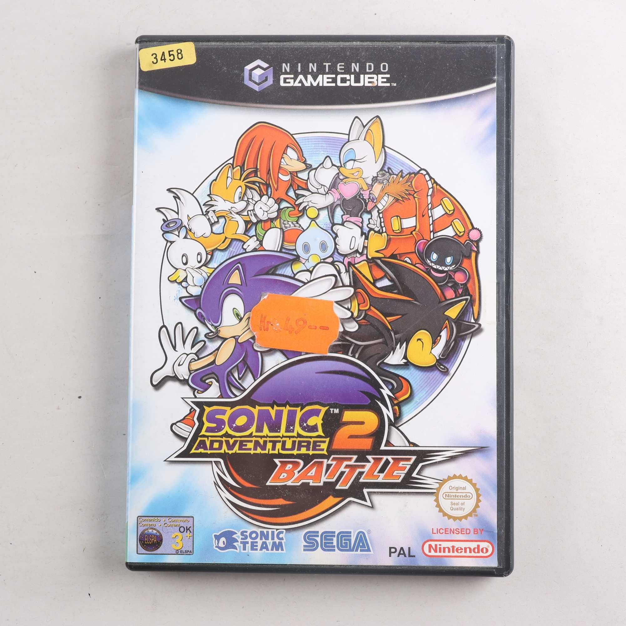 Gamecube, Sonic Adventure 2 Battle