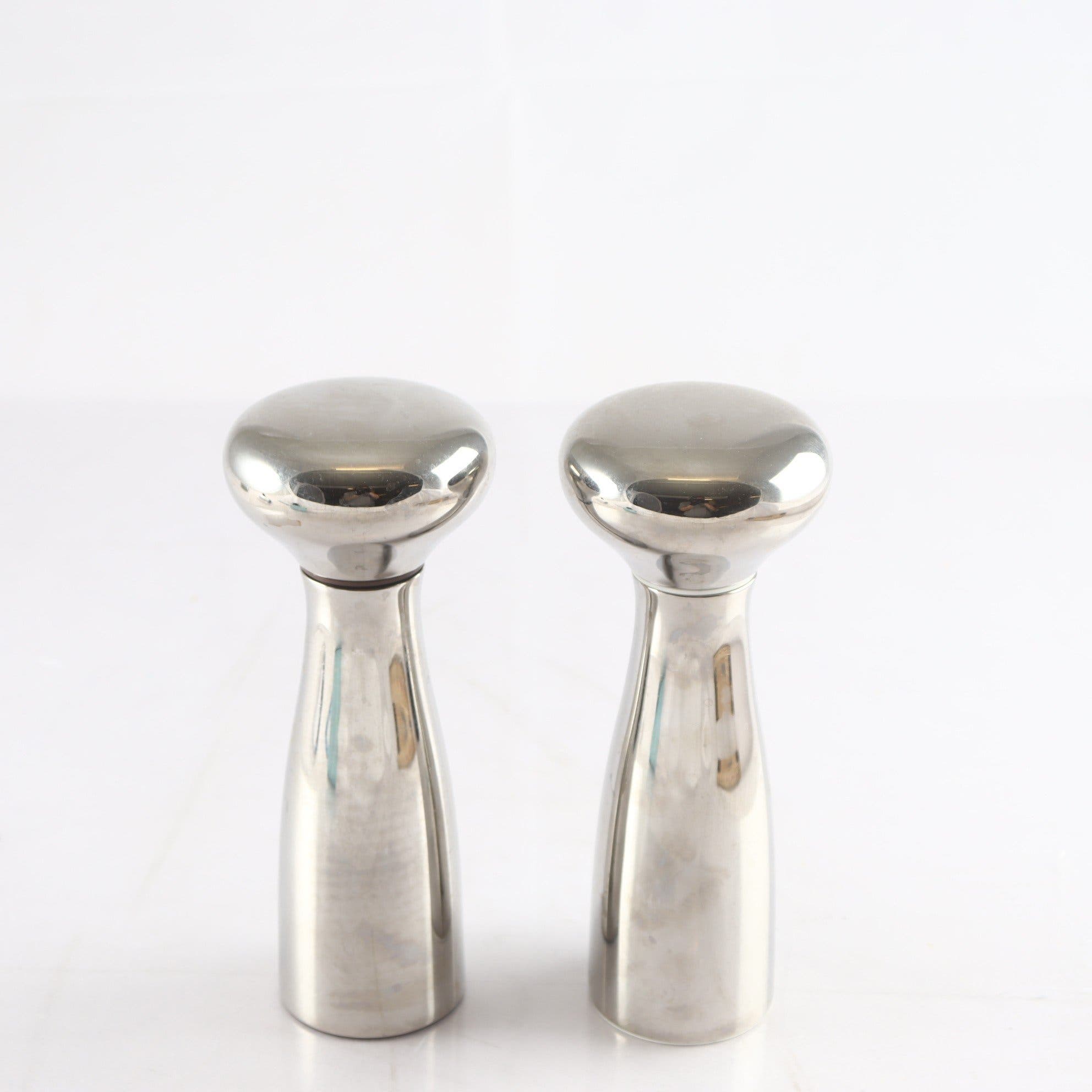 Salt- och pepparkvarn, metall, Georg Jensen, Danmark