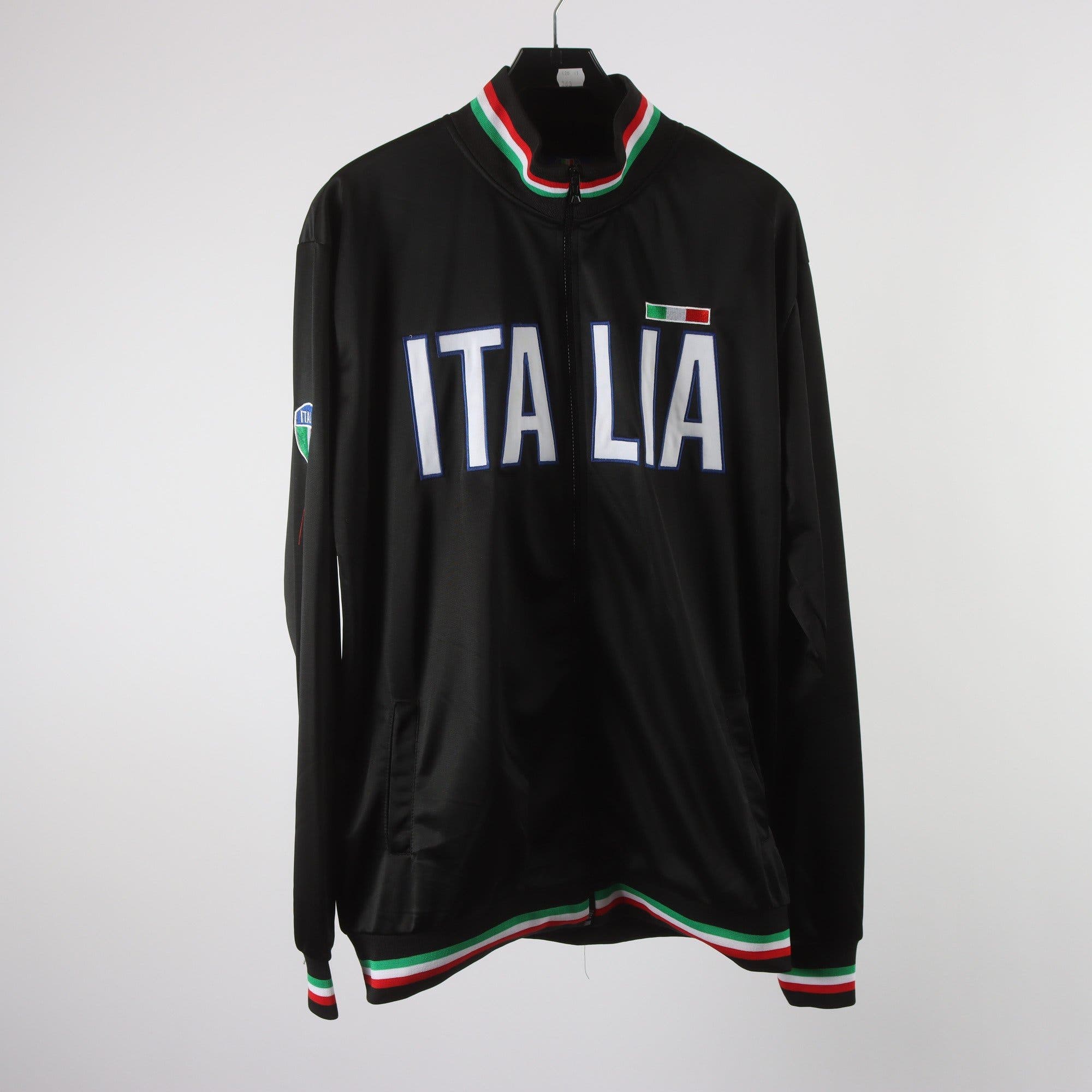 Träningsjacka, Italia, svart, stl. XXXL.