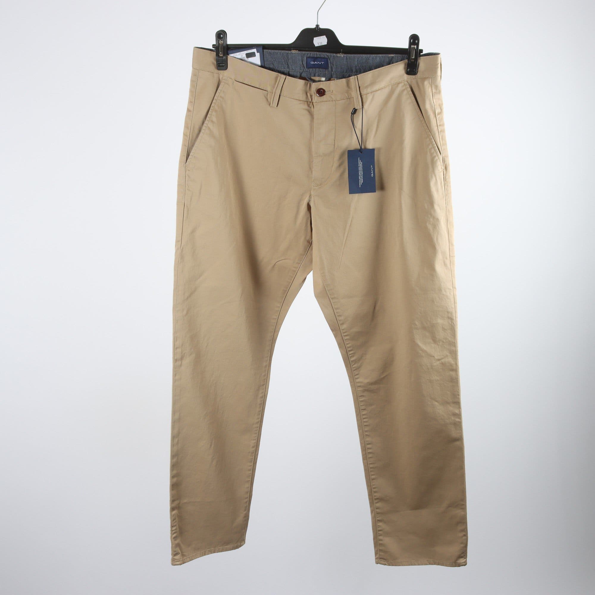 Byxor, Gant, beige, stl. W36 L32