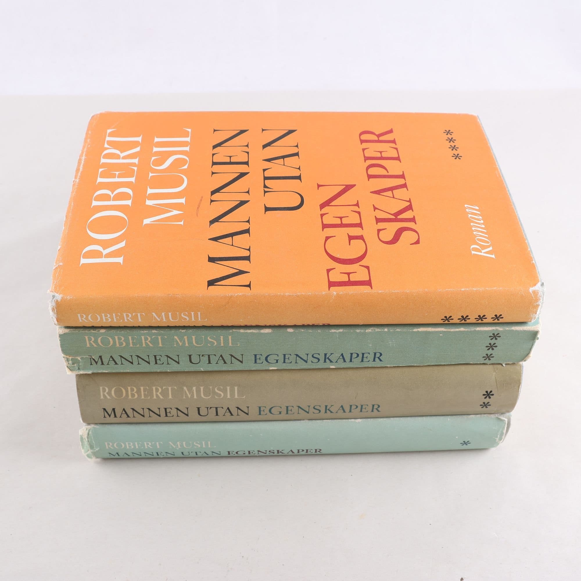 Robert Musil, Mannen utan egenskaper, Vol. 1-4