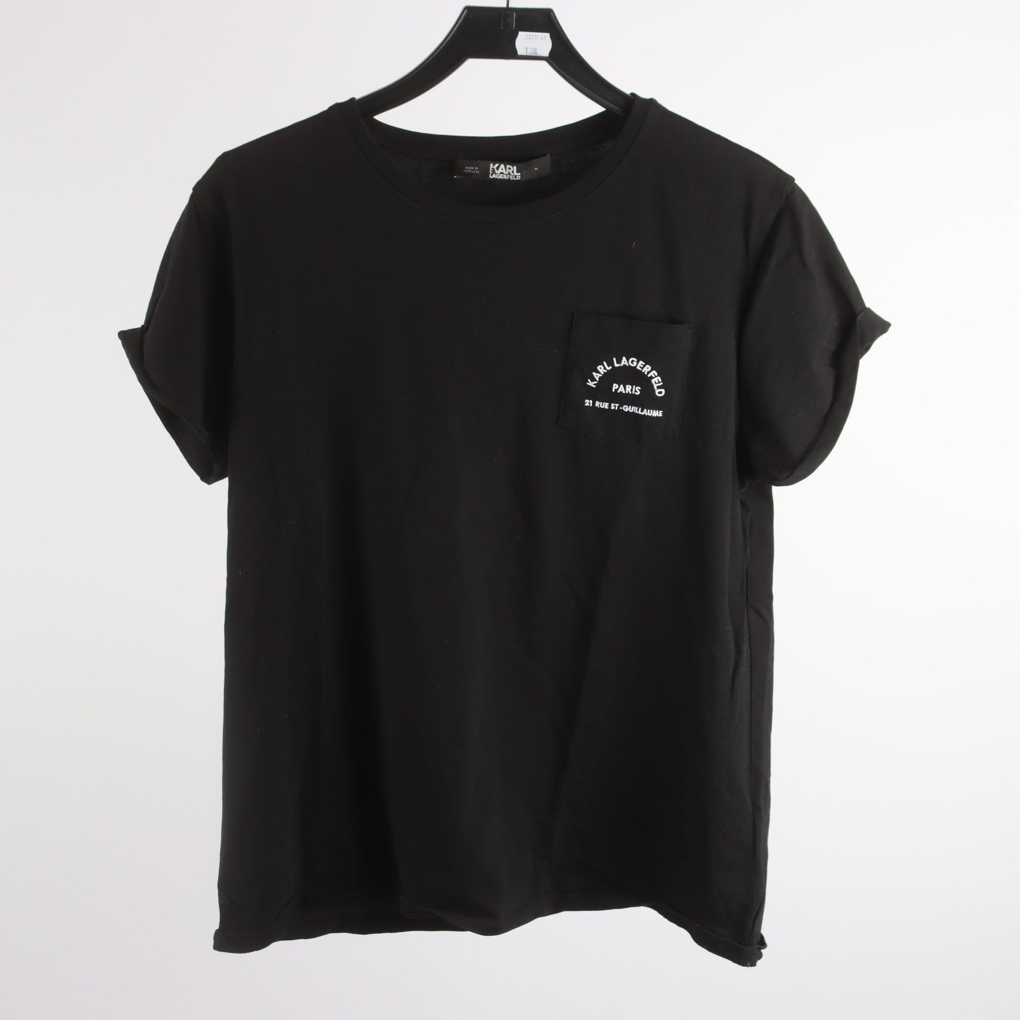 T-shirt 2-pack, Karl Lagerfeld, PeakPerformance, svart, stl. XL