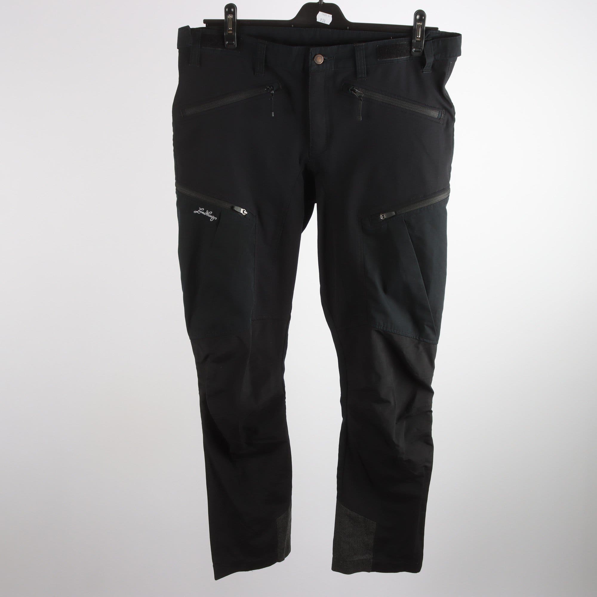 Fritidsbyxor, Lundhags, svart, stl. 54