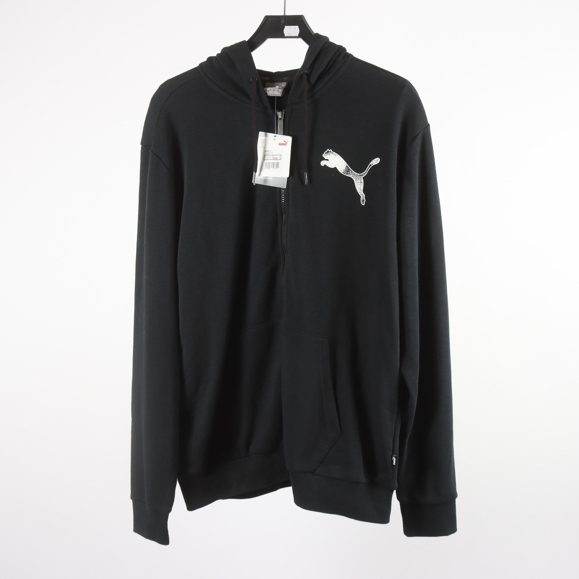 Hoodie, Puma, svart, stl. L.