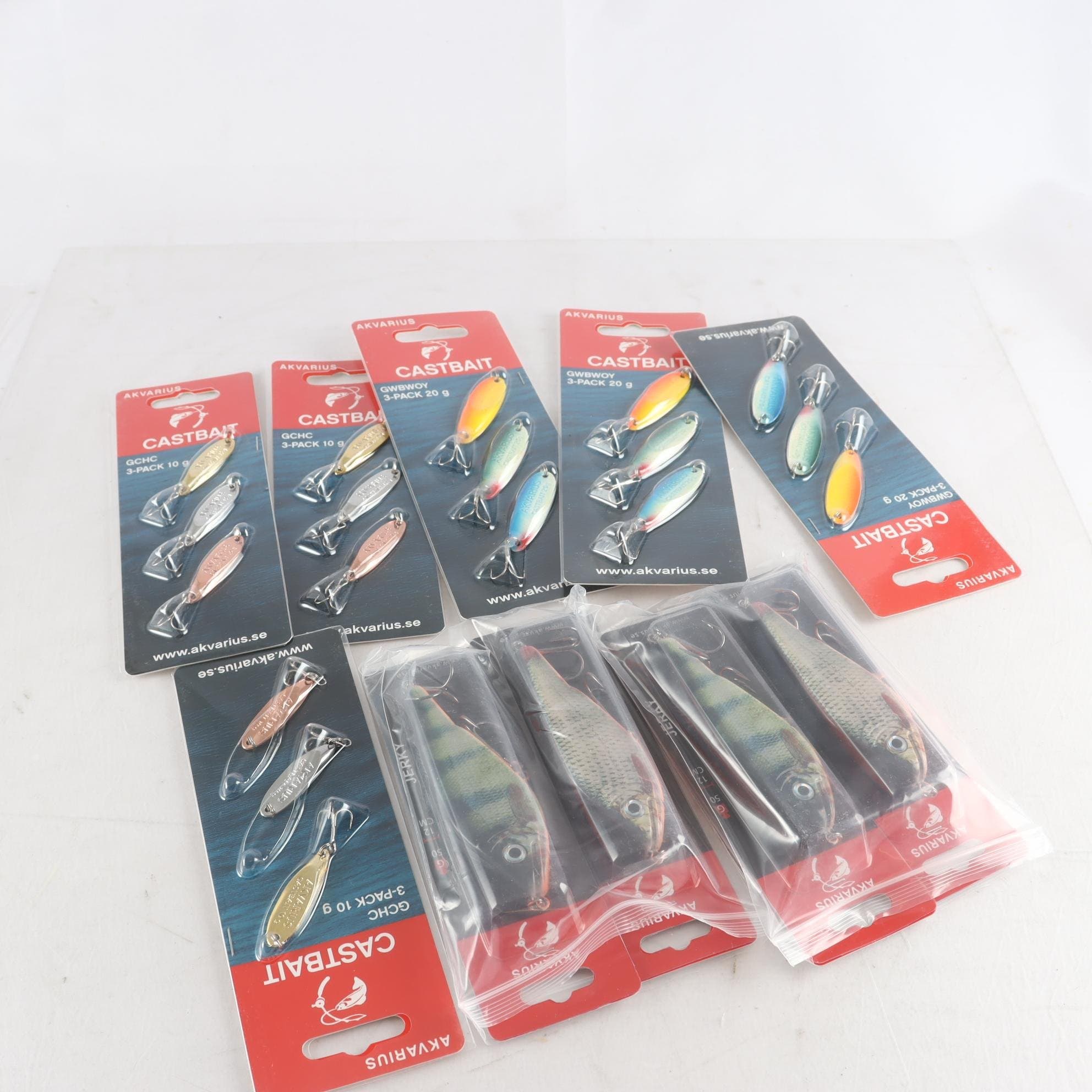 Fiskedrag, Akvarius, blandat.