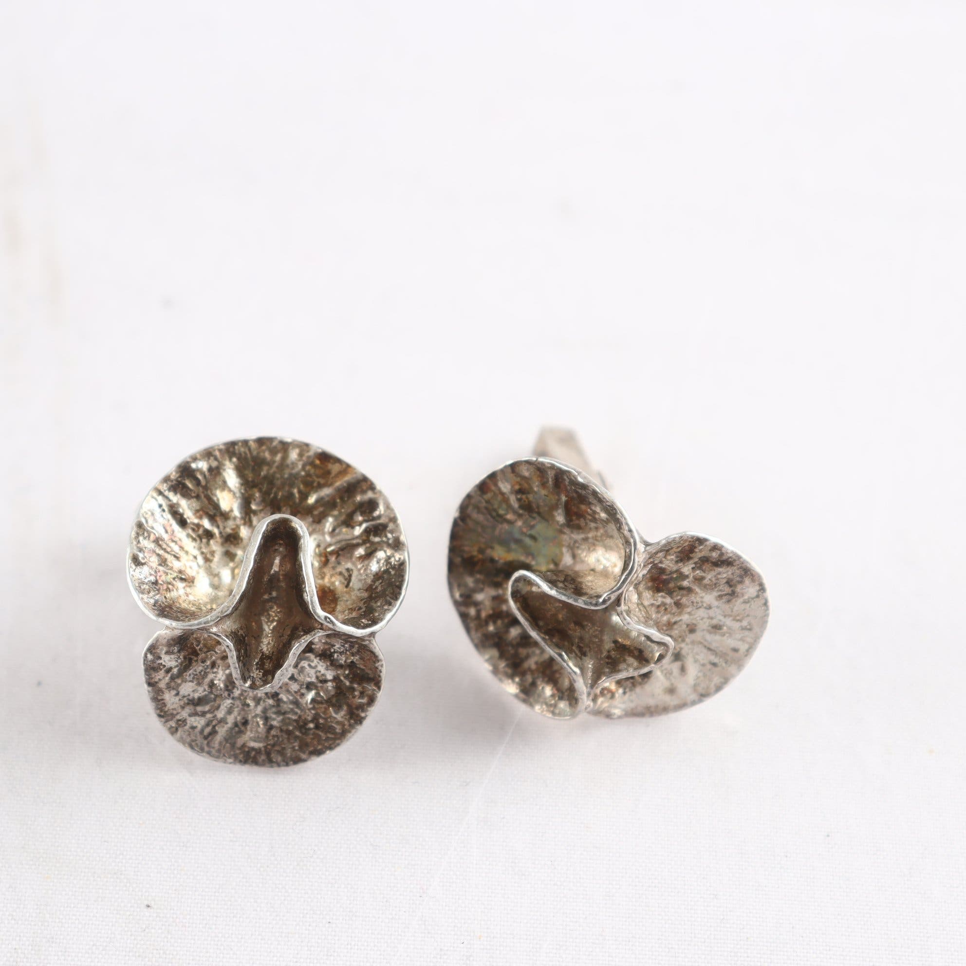 Manschettknappar, silver 925, Mema