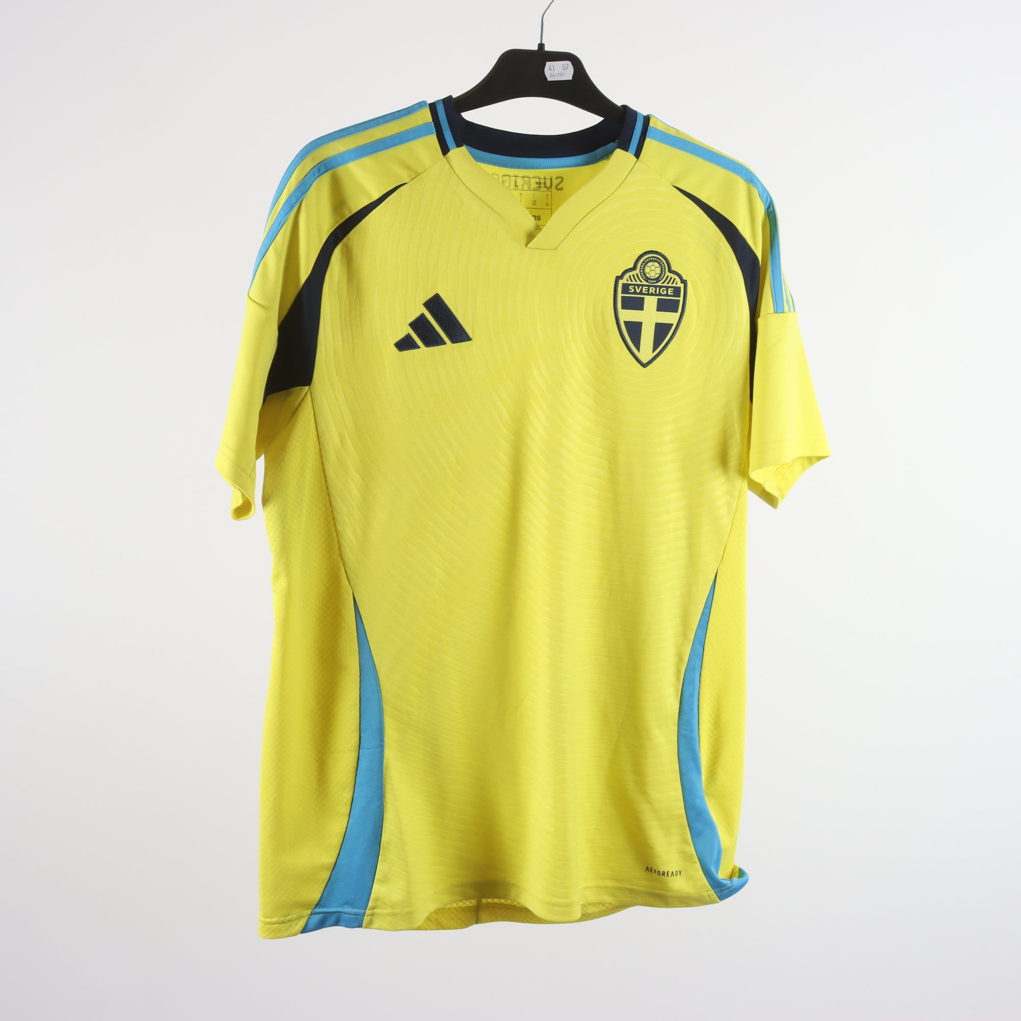 Fotbollströja, Adidas Svenska Fotbollsförbundet, stl. L