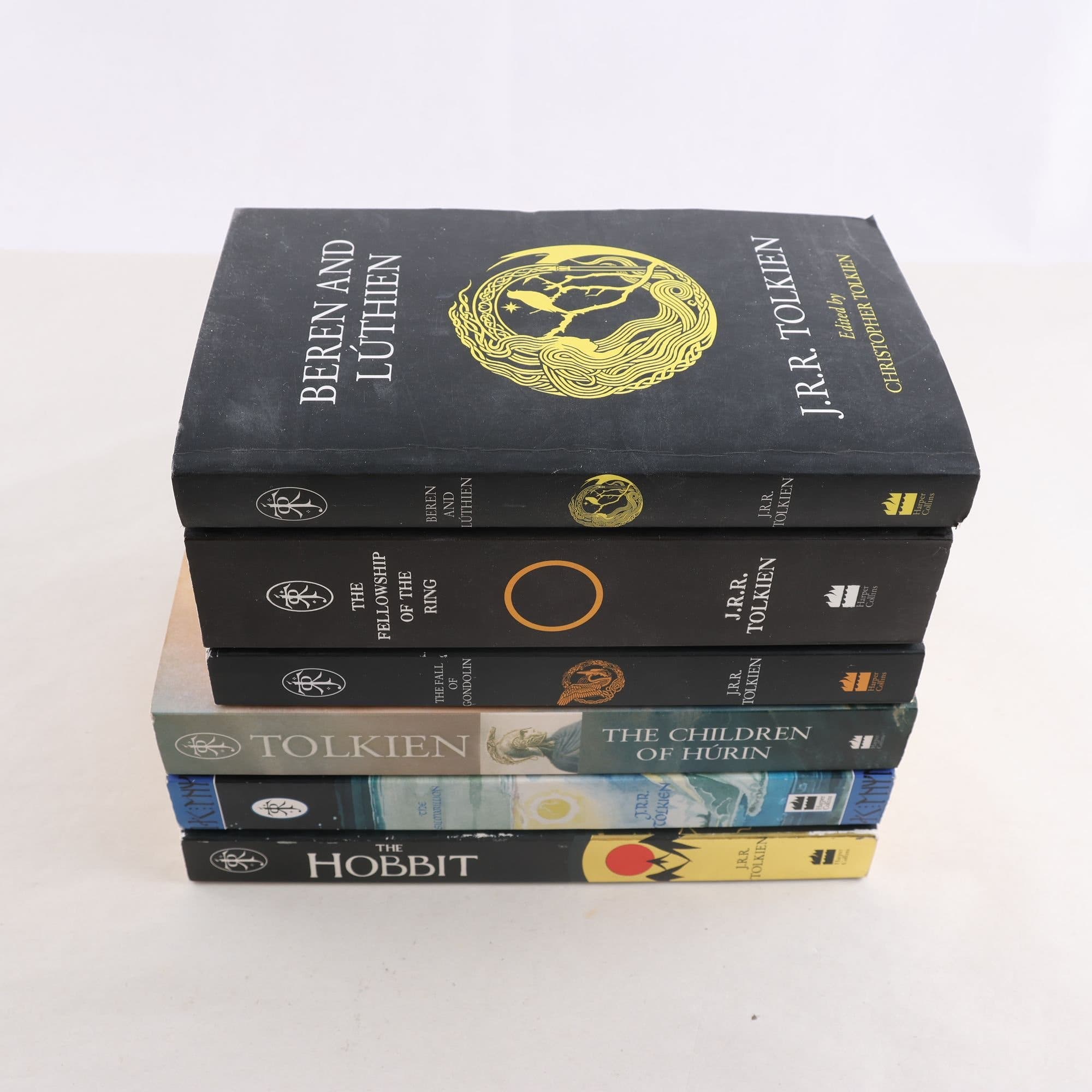 J. R. R. Tolkien på engelska, bokpaket med 6 volymer